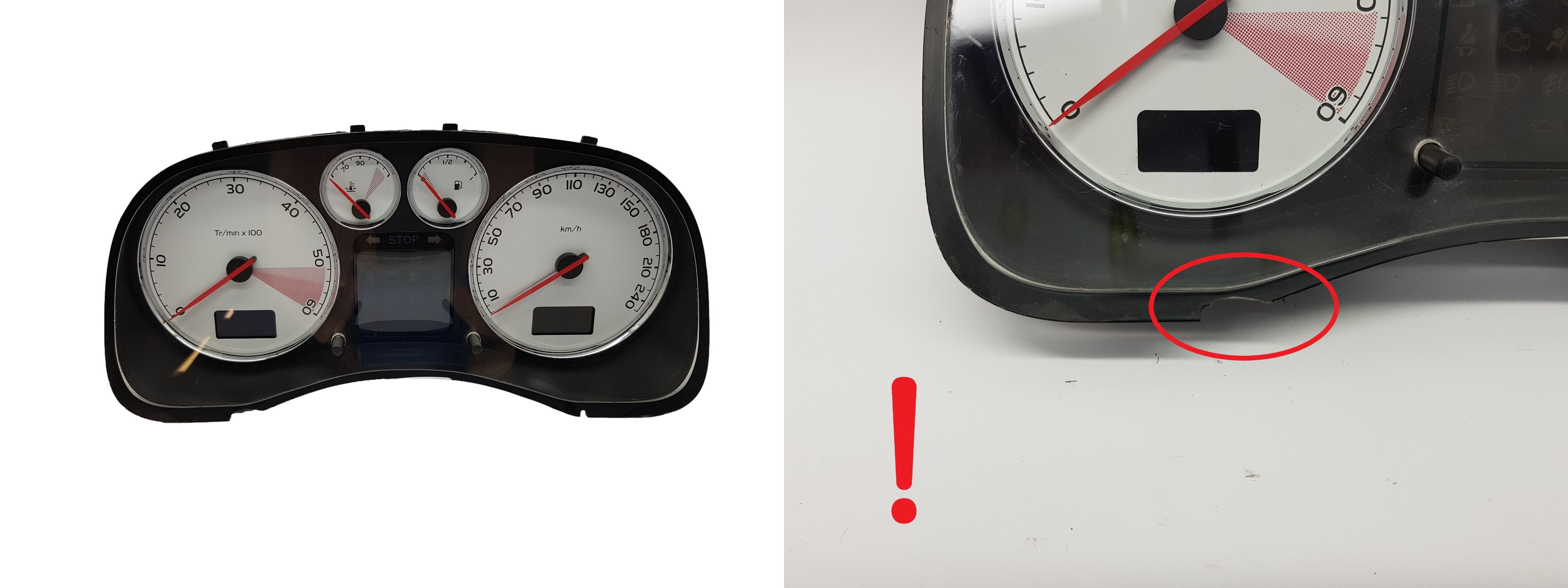 Otáčkoměr Peugeot 307 Lift 9655925880 B02 2007 main product photo