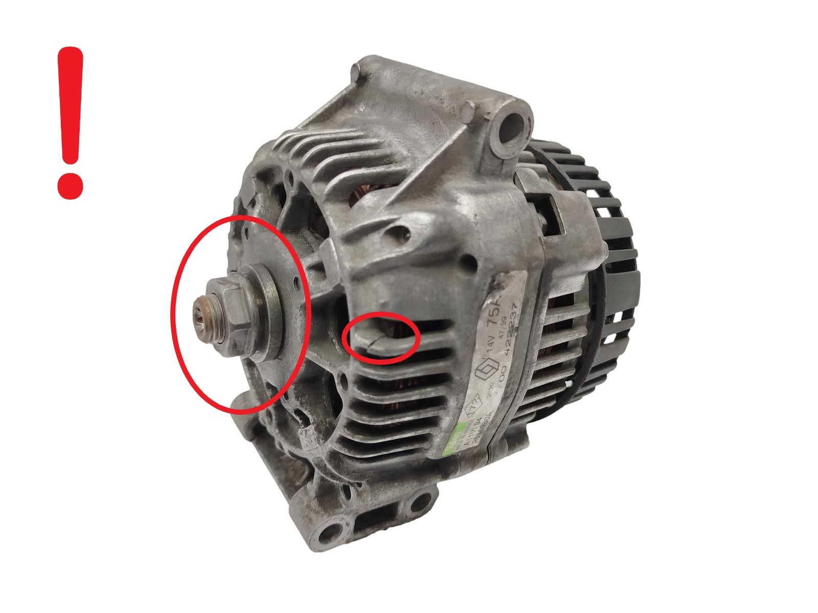 Alternátor 7700422237 A11VI94 75A Valeo Renault main product photo
