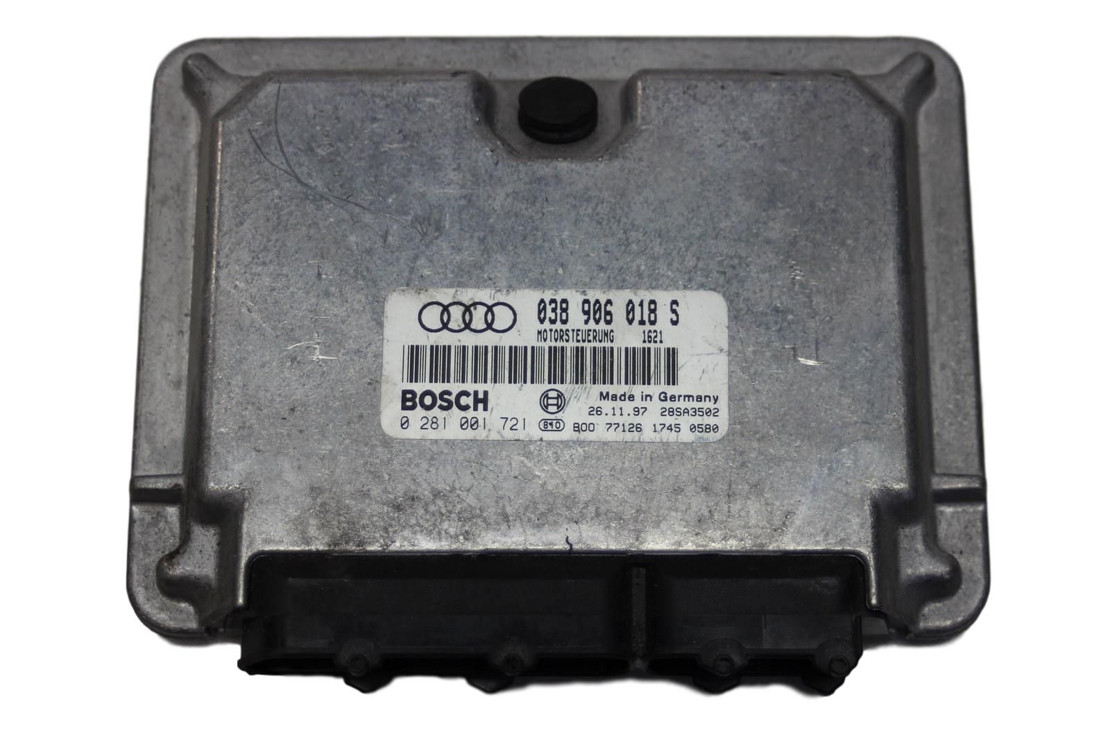 Řídicí Jednotka Motoru 038906018S 0281001721 Audi main product photo