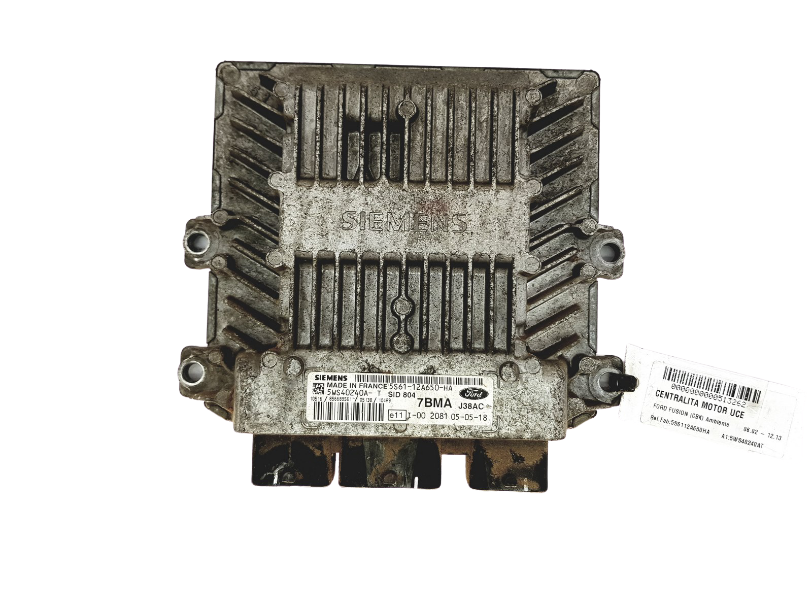 Řídicí Jednotka Motoru 5WS40240A-T 5S61-12A650-HA Ford Siemens 24425 main product photo