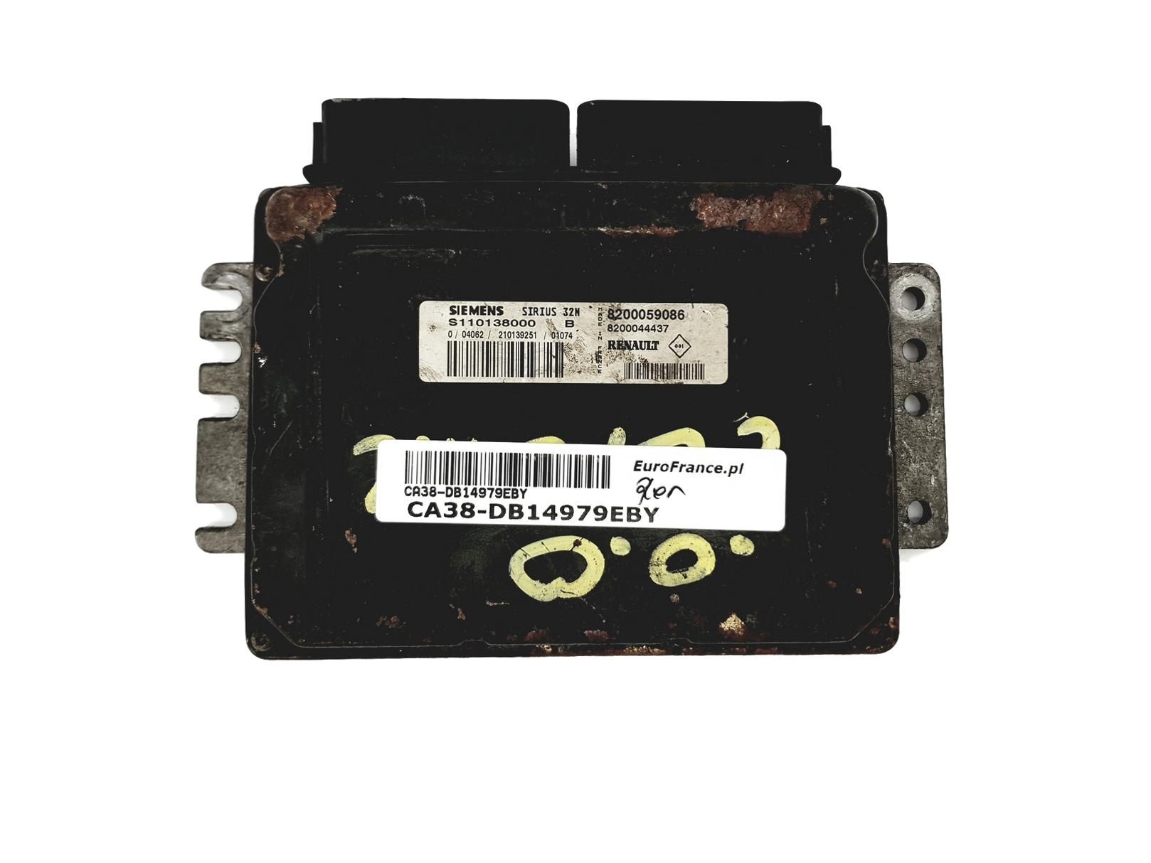 Blok Ovladačů S110138000B 8200059086 8200044437 Renault Siemens 14979 main product photo