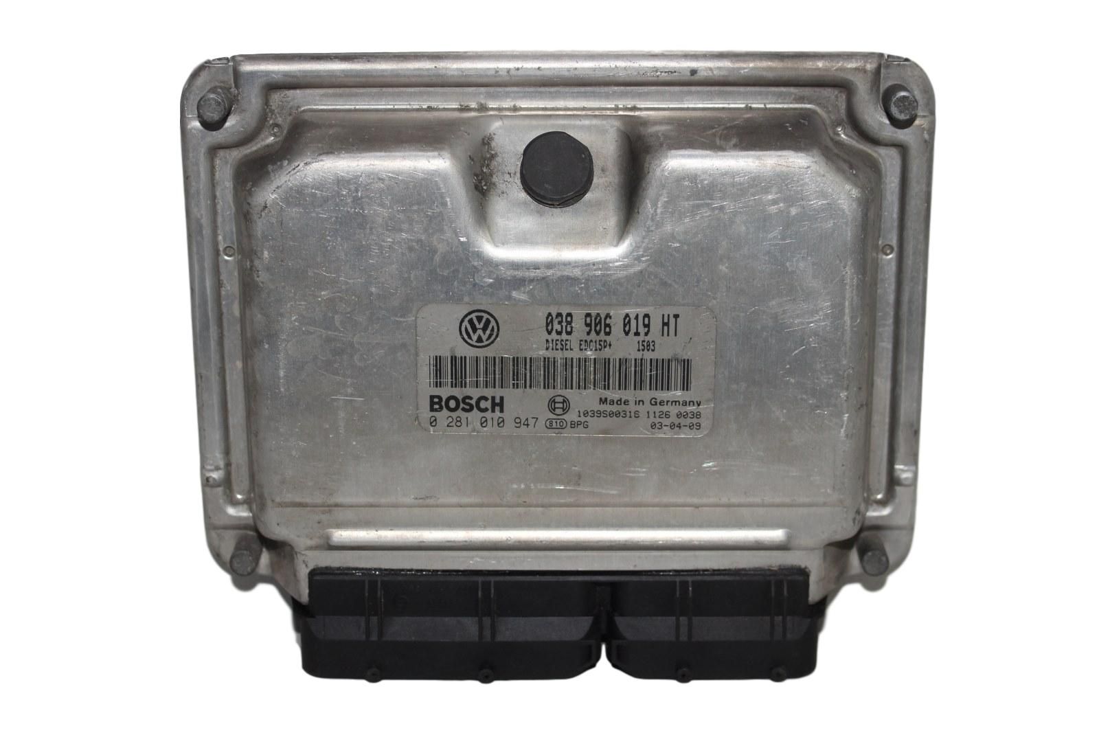 Řídicí Jednotka Motoru 038906019HT 0281010947 VW Skoda 3713 main product photo