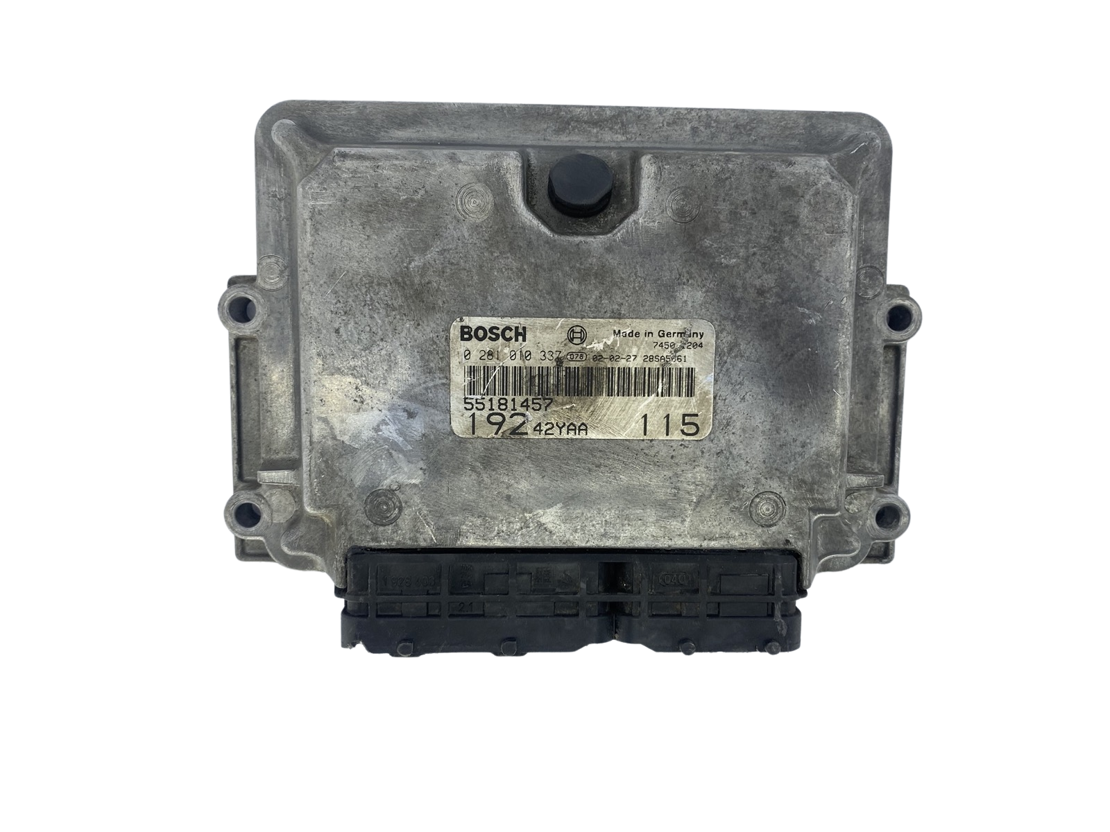 Blok Ovladačů 55181457 0281010337 19242YAA Fiat Bosch 48166 main product photo