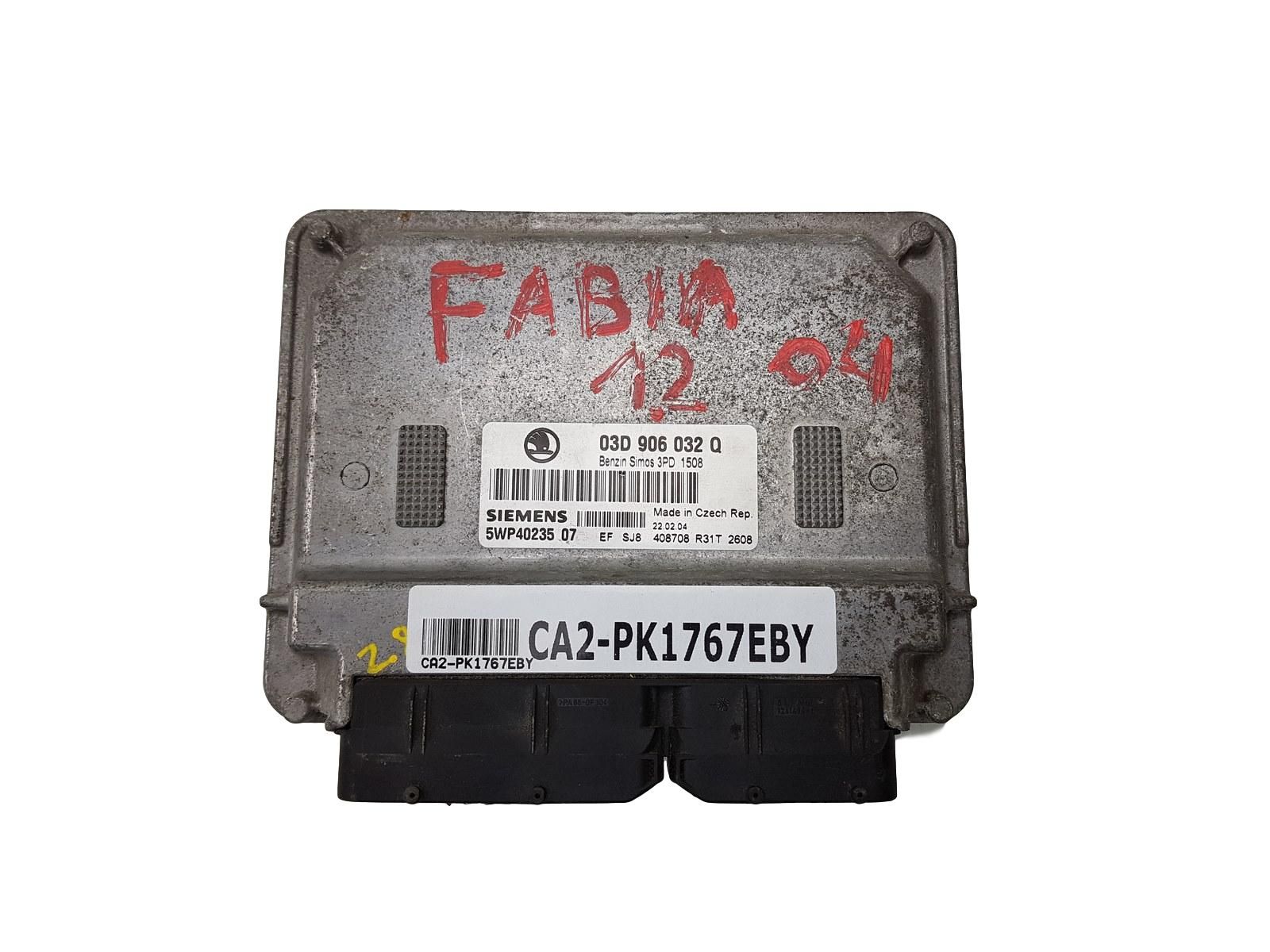 Řídicí Jednotka Motoru 03D906023Q 5WP40235 Skoda main product photo