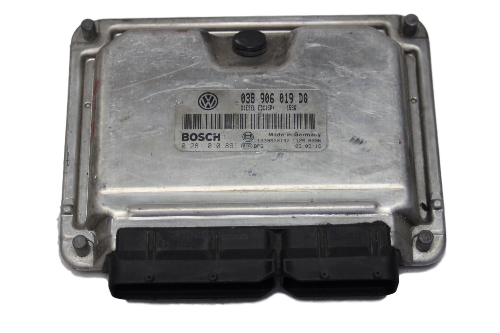 Řídicí Jednotka Motoru 038906019DQ 0281010891 VW 1390 main product photo