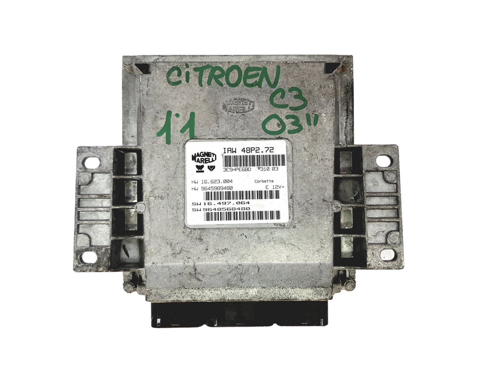 Blok Ovladačů 9648568480 IAW48P2.72 PSA Magneti Marelli 27012 main product photo
