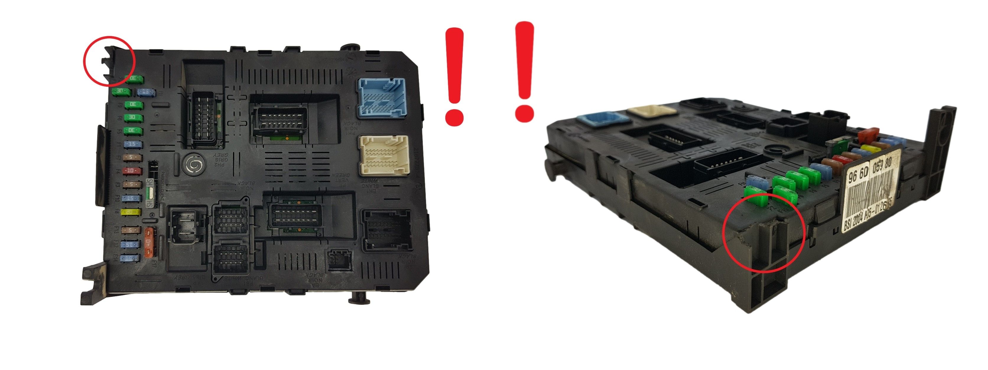 Blok Ovladačů BSI 2004 H05-01 9660105980 PSA Johnson Controls 1674 main product photo