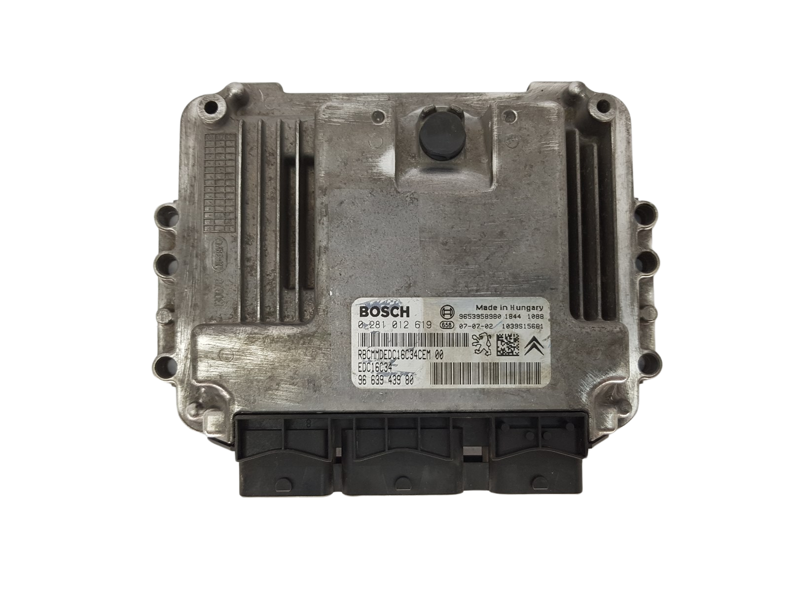 Blok Ovladačů 0281012619 9663943980 9653958980 PSA Bosch 3456 main product photo