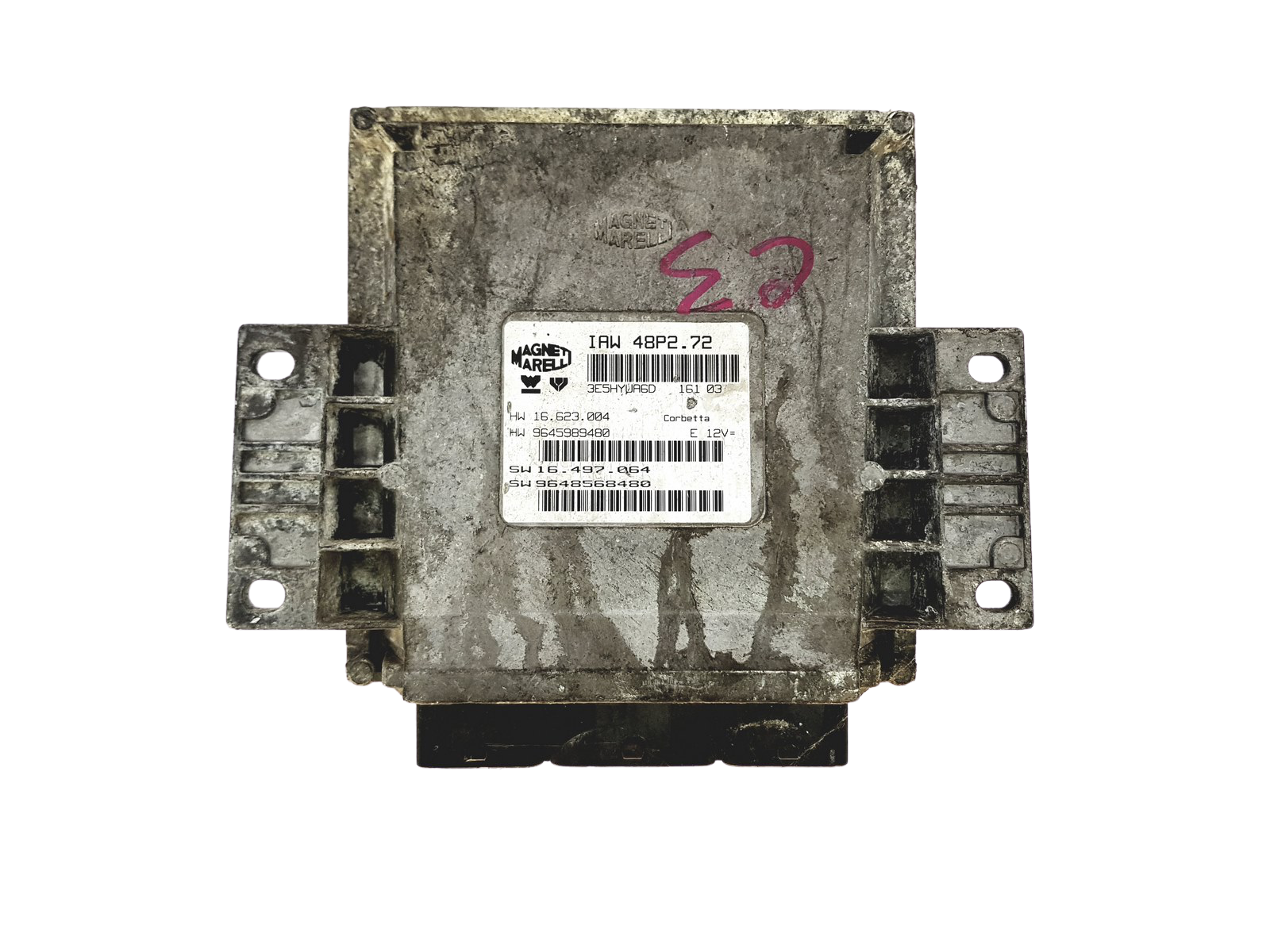 Blok Ovladačů 9648568480 IAW48P2.72 PSA Magneti Marelli 27002 main product photo