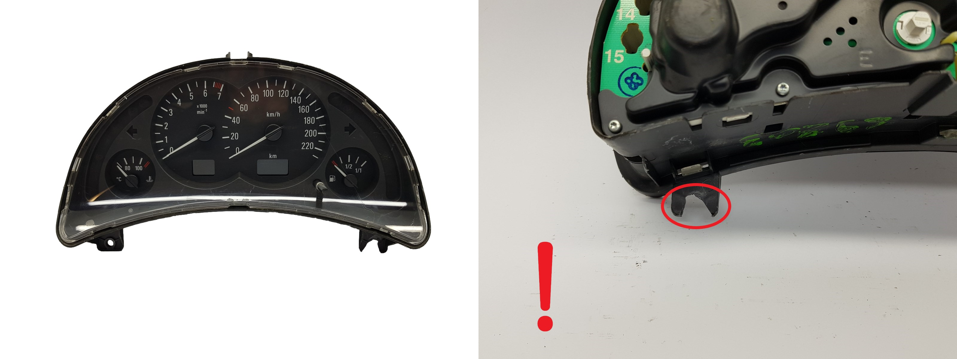 Otáčkoměr Opel Corsa C 24459513TR 110008988014 3106 main product photo