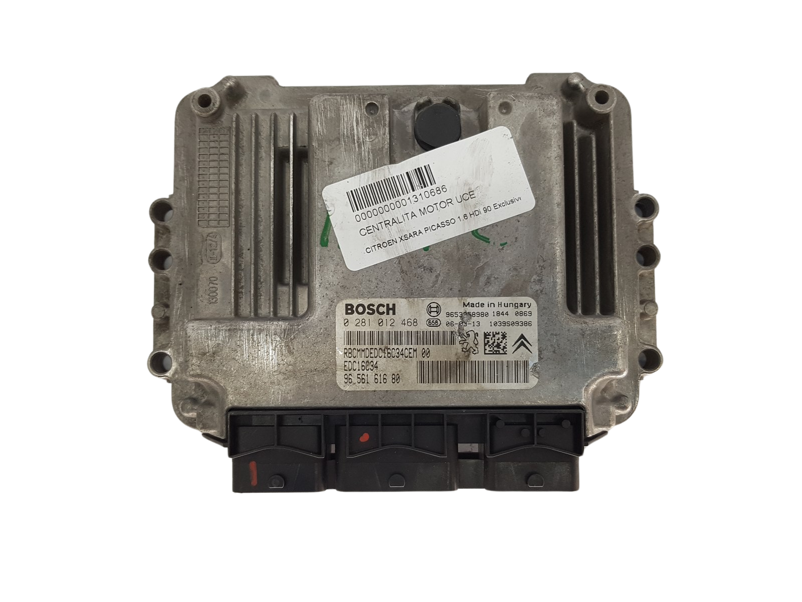 Blok Ovladačů 0281012468 9656161680 9653958980 PSA Bosch 3518 main product photo