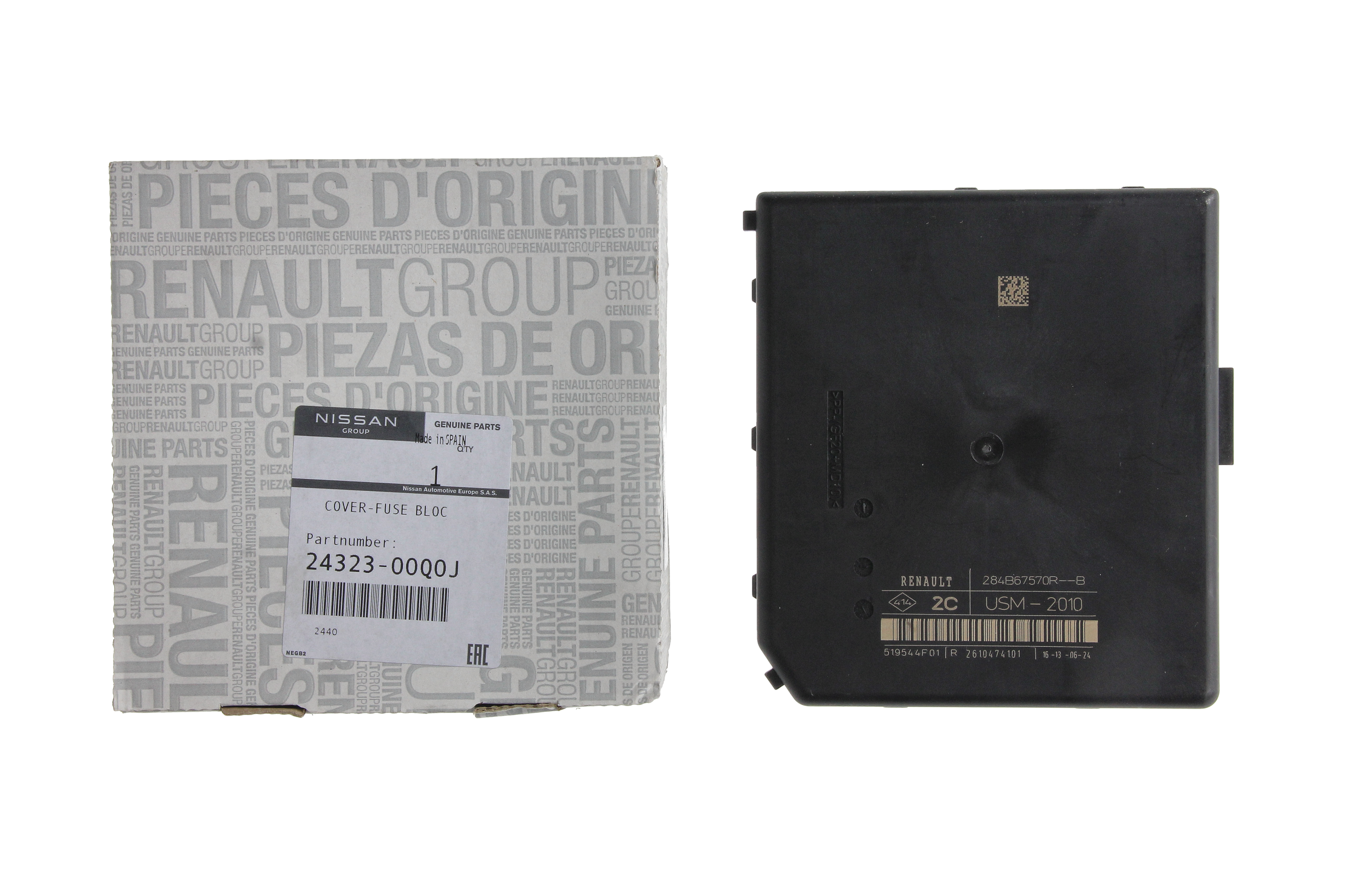Blok Ovladačů Nový originál 2432300Q0J 284B67570R Renault Nissan main product photo