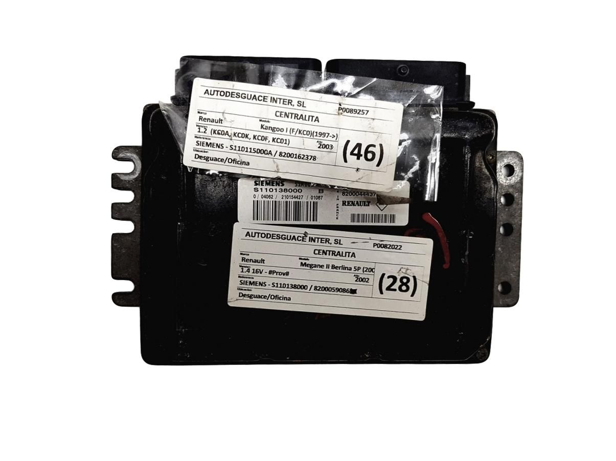 Blok Ovladačů S110138000B 8200059086 8200044437 Renault Siemens 10466 main product photo