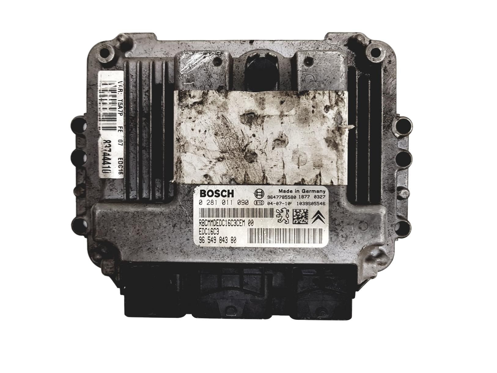 Blok Ovladačů 0281011090 9654984380 9647785580 PSA Bosch 3108 main product photo