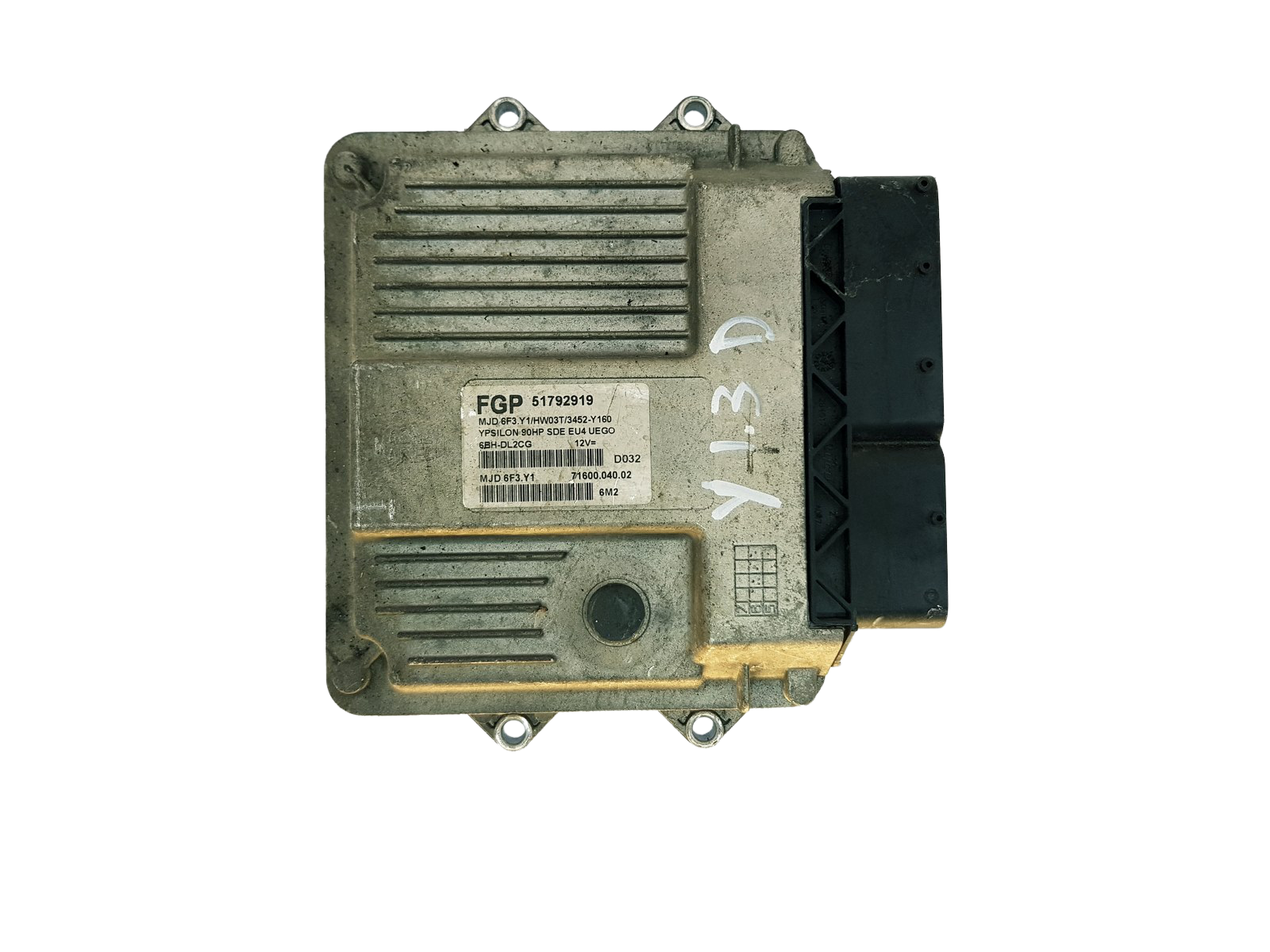 Řídicí Jednotka Motoru Lancia 51792919 MJD6F3.Y1 Magneti Marelli 33372 main product photo