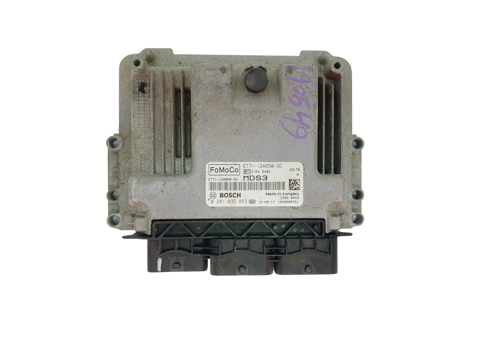 Blok Ovladačů 0281032853 ET71-12A650-SD MDS3 Ford Bosch main product photo