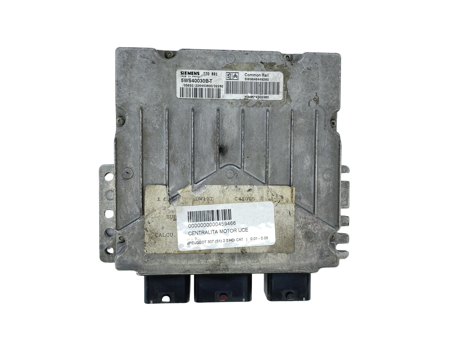 Blok Ovladačů 5WS40030B-T 9646449280 9644302380 SID801 PSA Siemens 60655 main product photo