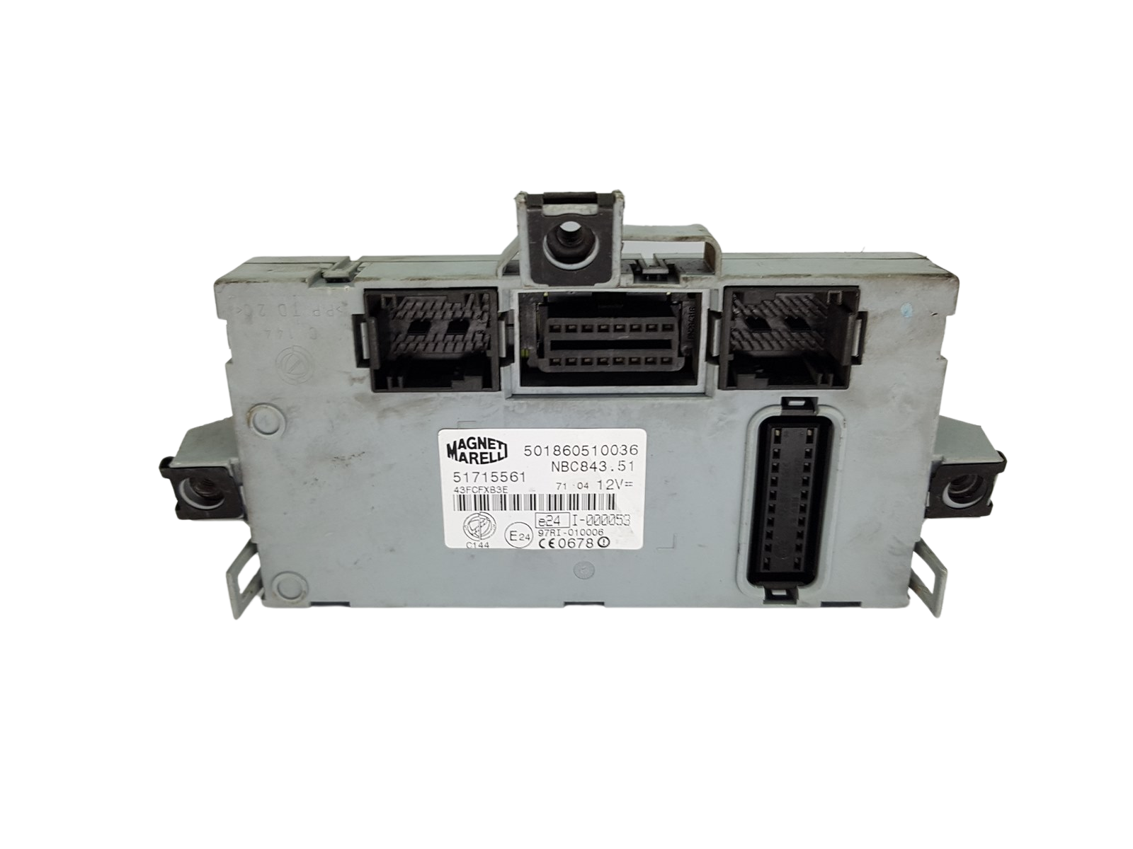 Blok Ovladačů 51715561 501860510036 NBC843.51 Fiat Magneti Marelli 20582 main product photo