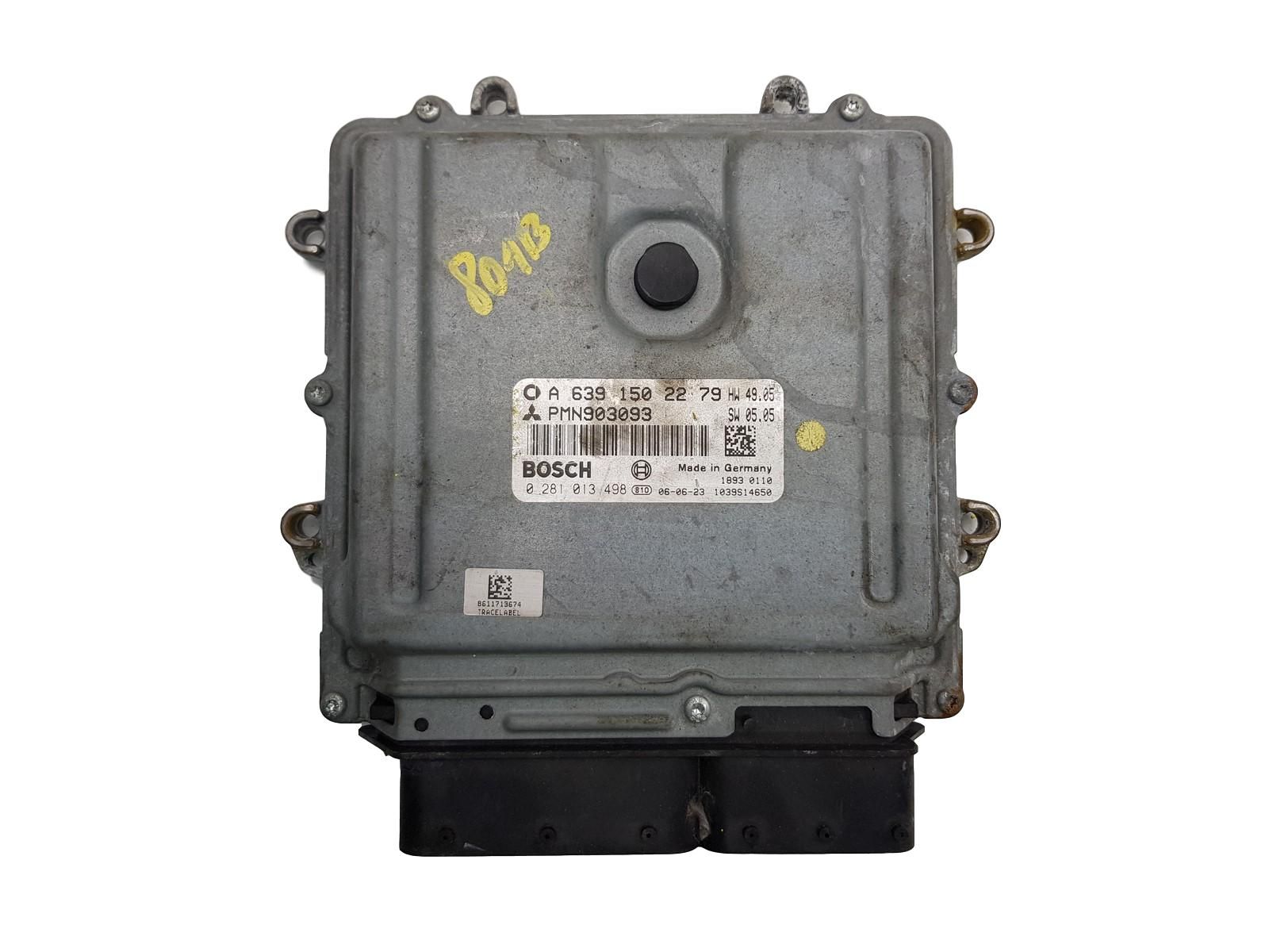 Řídicí Jednotka Motoru A6391502279 PMN903093 0281013498 Bosch 3523 main product photo