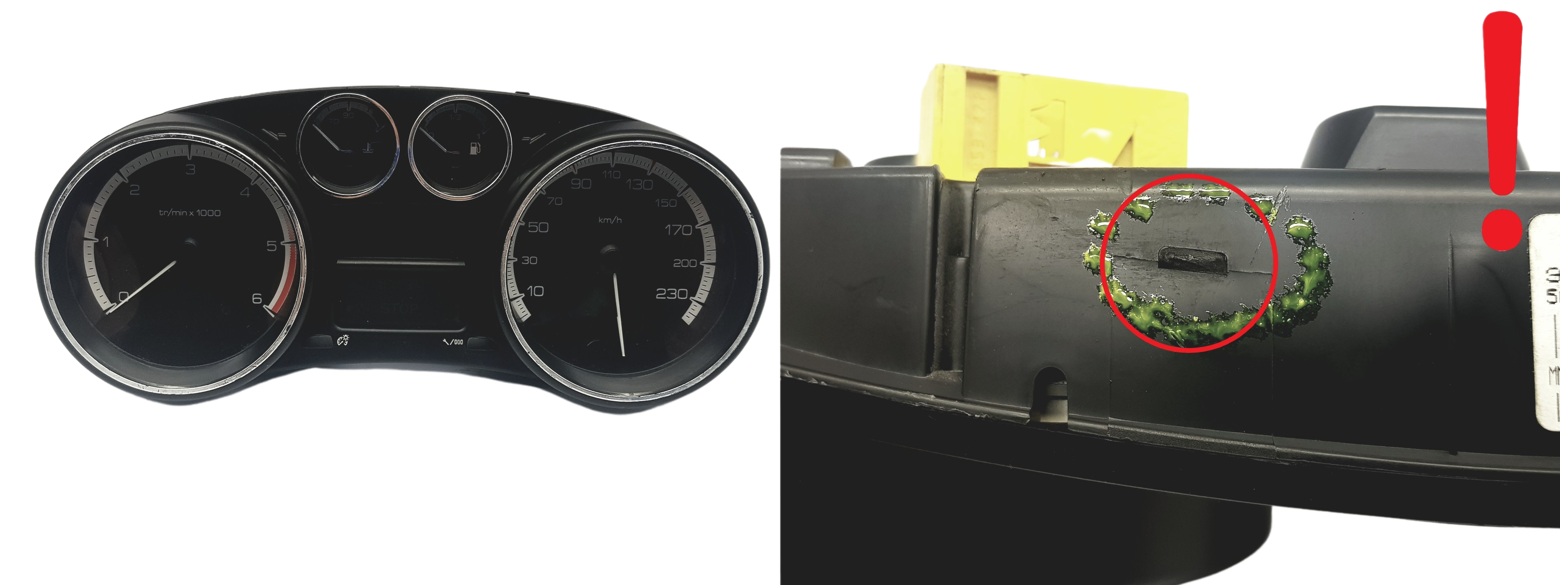 Otáčkoměr Peugeot 308 9665107480 503001550311 1095 main product photo