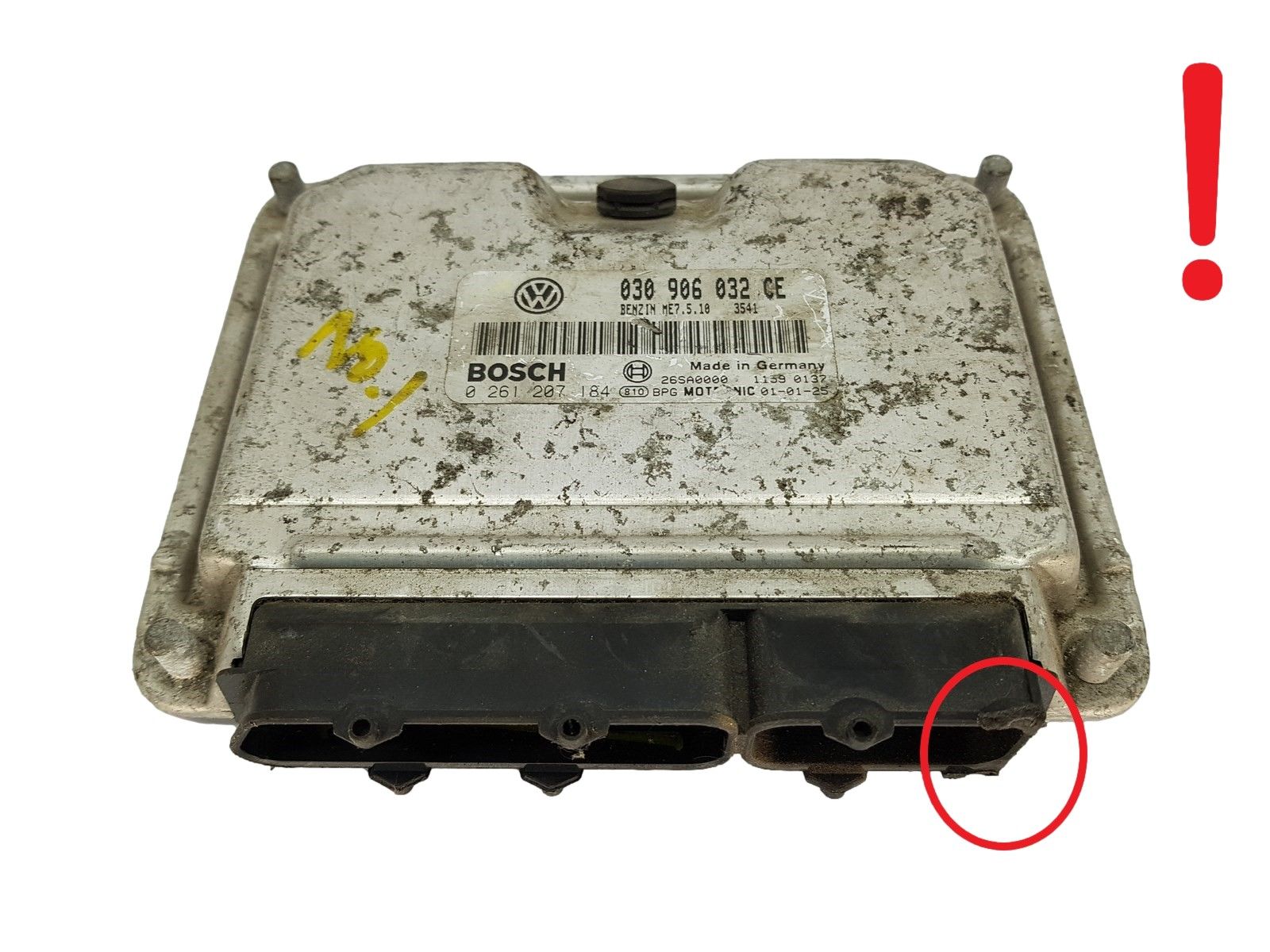 Blok Ovladačů 030906032CE 0261207184 Volkswagen Bosch 14582 main product photo