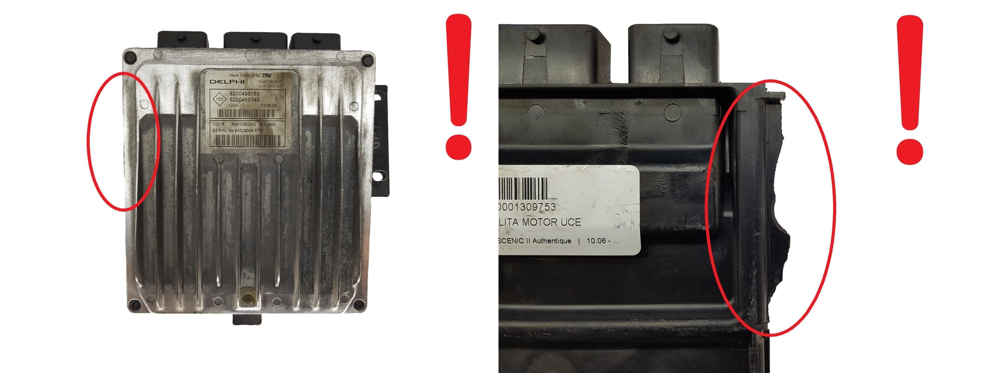 Blok Ovladačů 8200498188 8200469340 R0410B024D Renault Delphi 3511 main product photo
