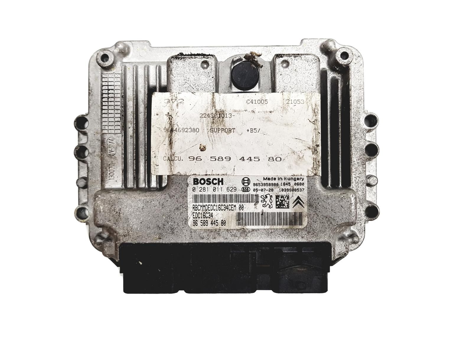 Blok Ovladačů 0281011629 9658944580 9653958980 PSA Bosch 3114 main product photo