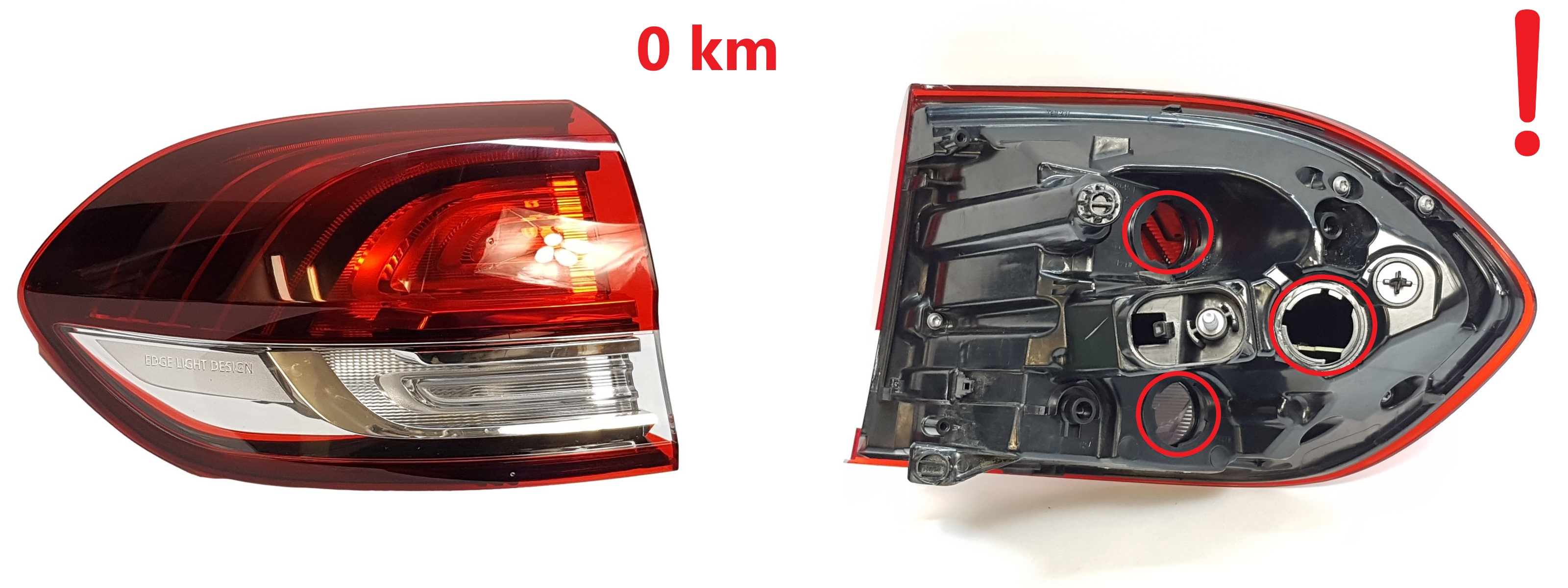 Světla Levý Zadek Renault Scenic 4 265550644R 0km Hella main product photo