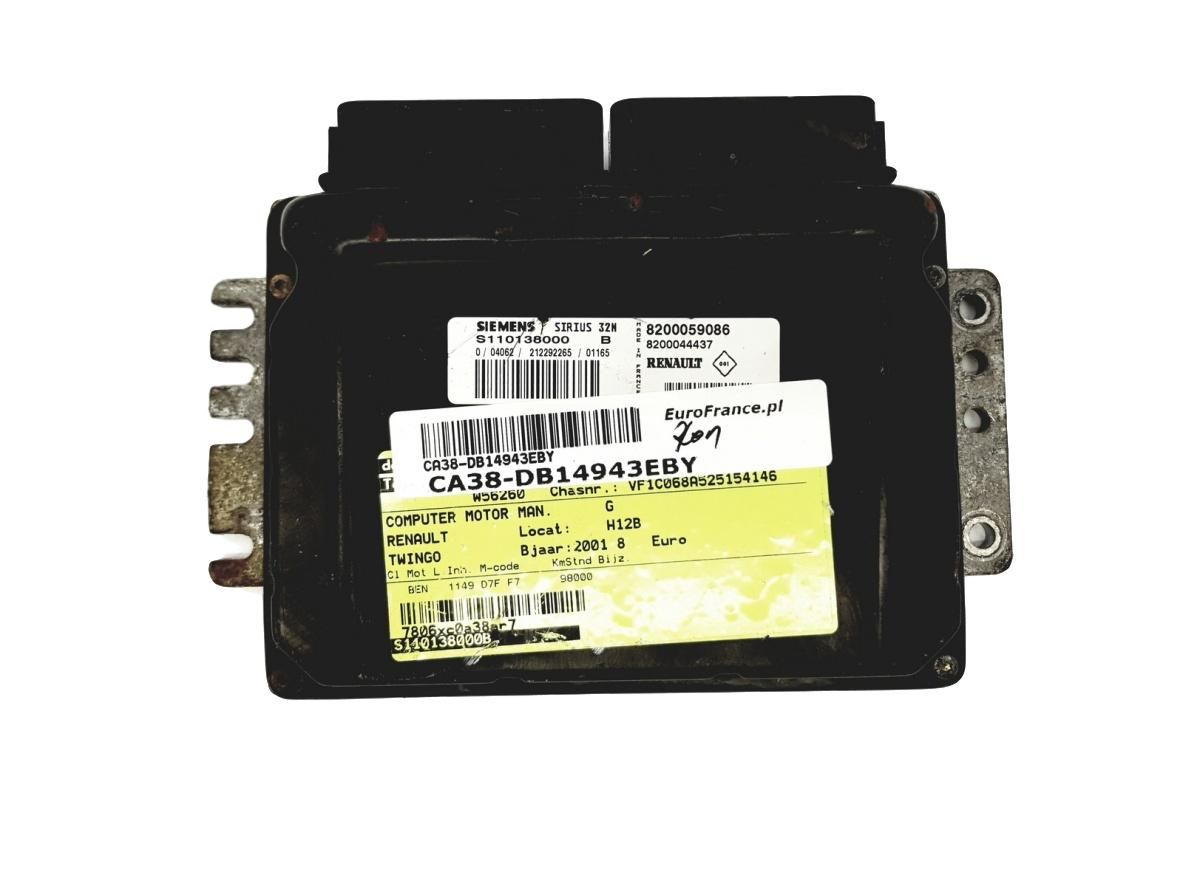 Blok Ovladačů S110138000B 8200059086 8200044437 Renault Siemens 14943 main product photo