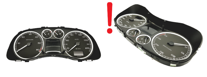 Tachometr Peugeot 307 9651299680 E 01 53826 main product photo