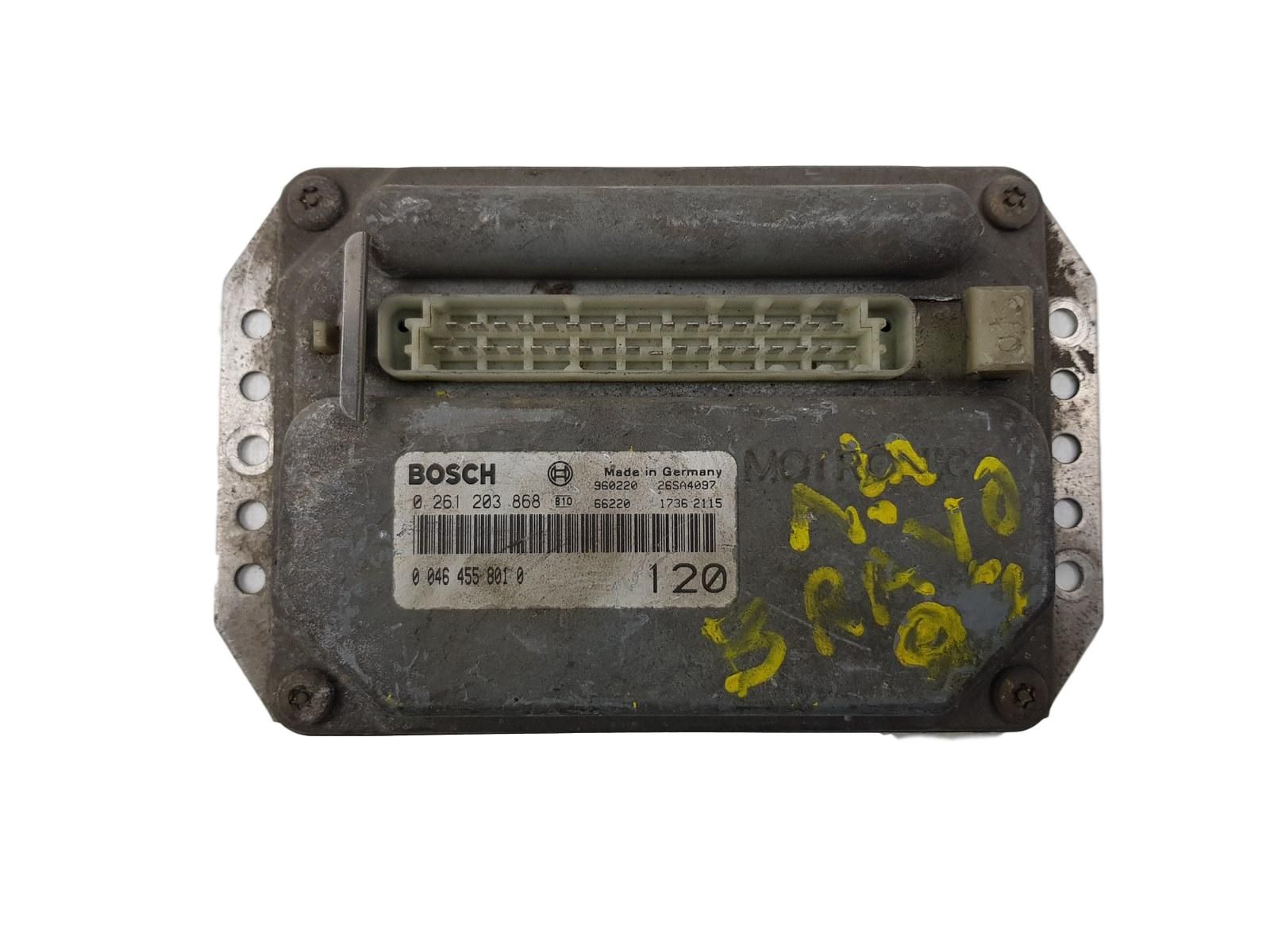 Řídicí Jednotka Motoru 00464558010 0261203868 Fiat Bosch 2574 main product photo