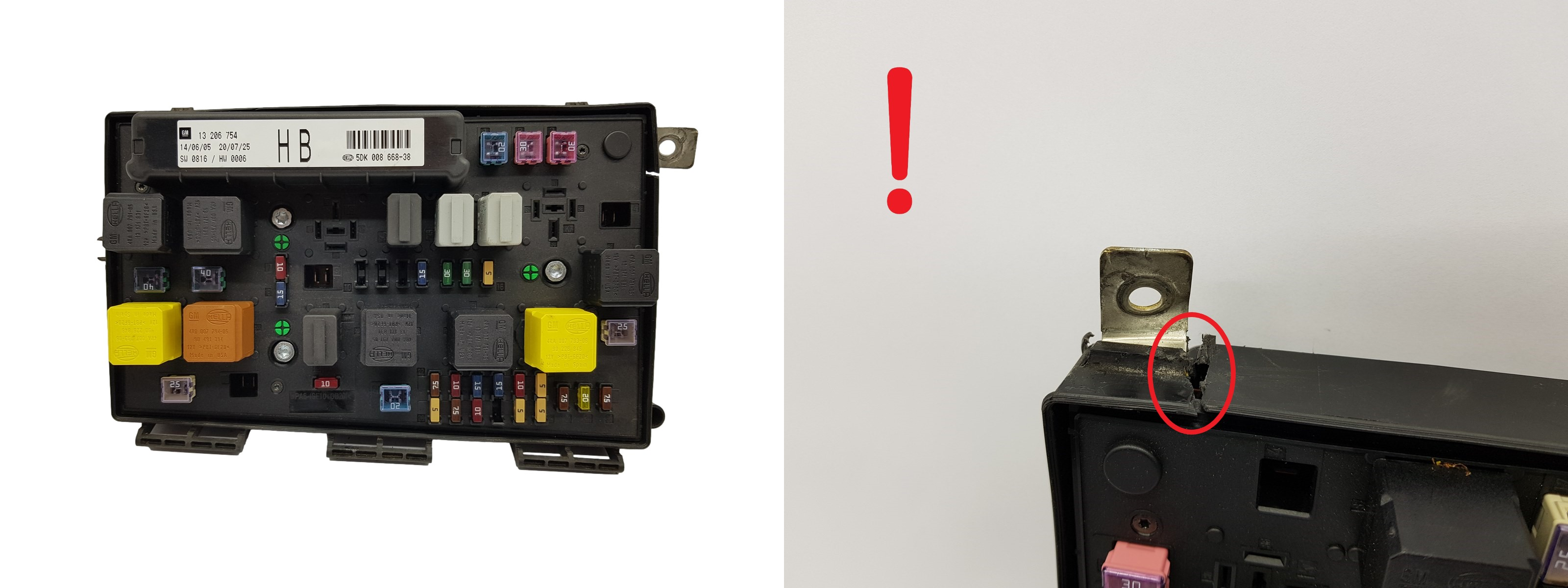 Modul 13206754 5DK008668-38 HB Opel GM 3730 main product photo