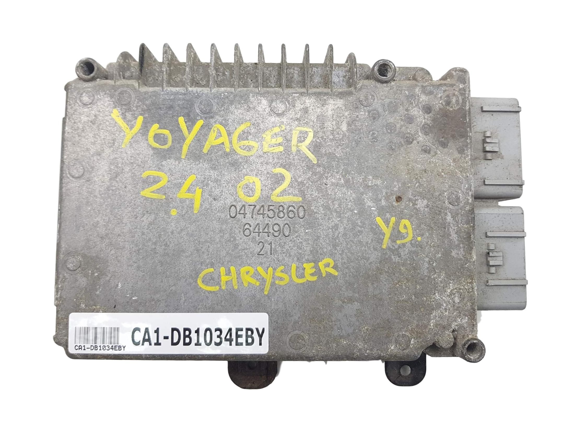 Řídicí Jednotka Motoru P04727430AG Chrysler main product photo
