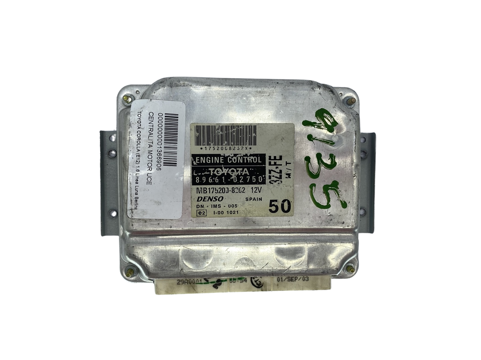 Blok Ovladačů 89661-02750 MB175200-8262 Toyota Denso 63774 main product photo