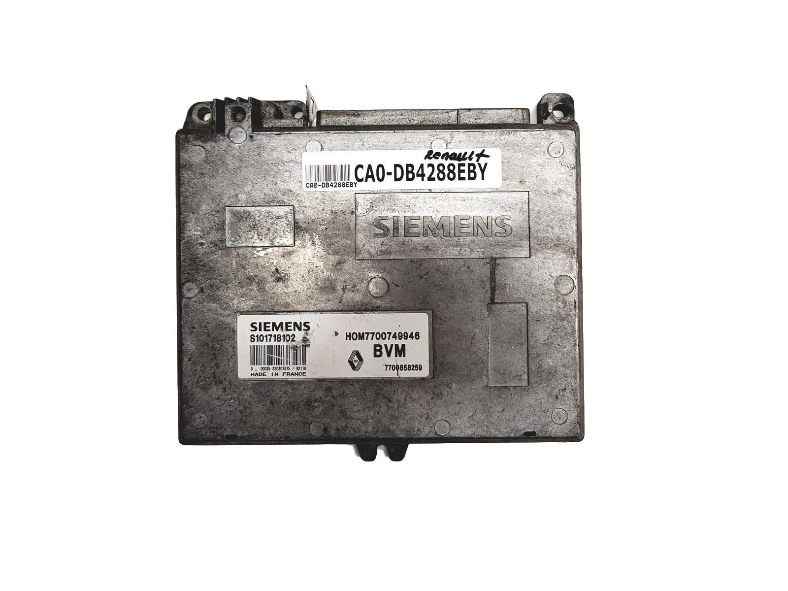 Blok Ovladačů S101718102C 7700749946 7700858259 Renault Siemens 4288 main product photo