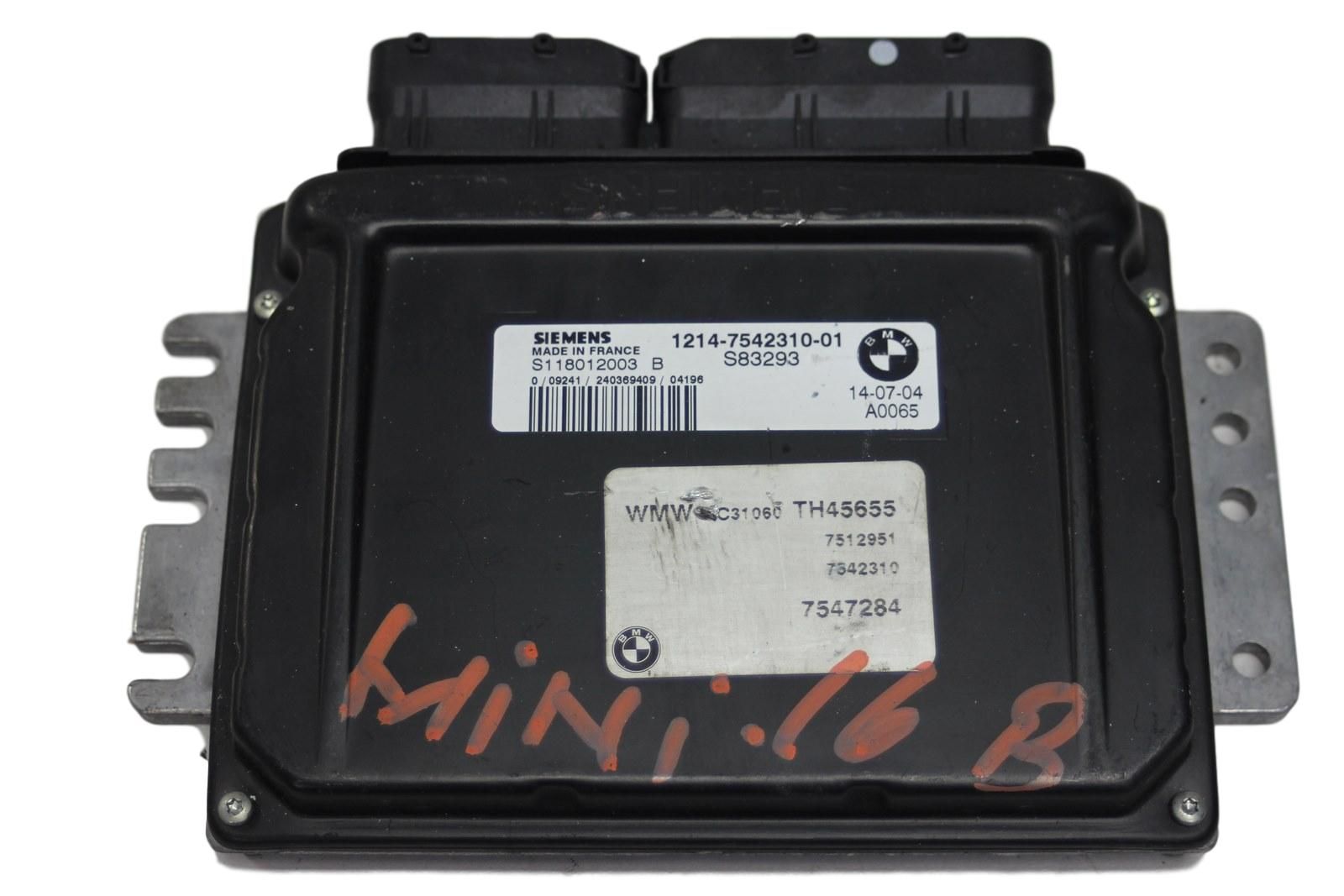 Řídicí Jednotka Motoru   1214-7542310-01 S118012003B Mini 1121 main product photo
