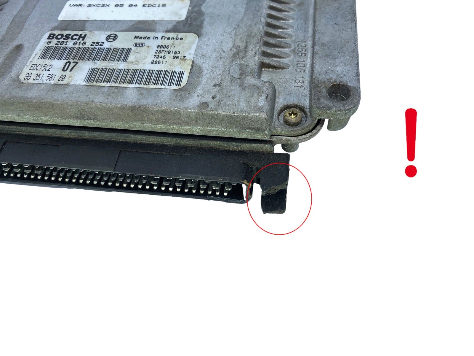 Blok Ovladačů PSA 0281010252 9635158180 28FM0163 Bosch 63032 main product photo