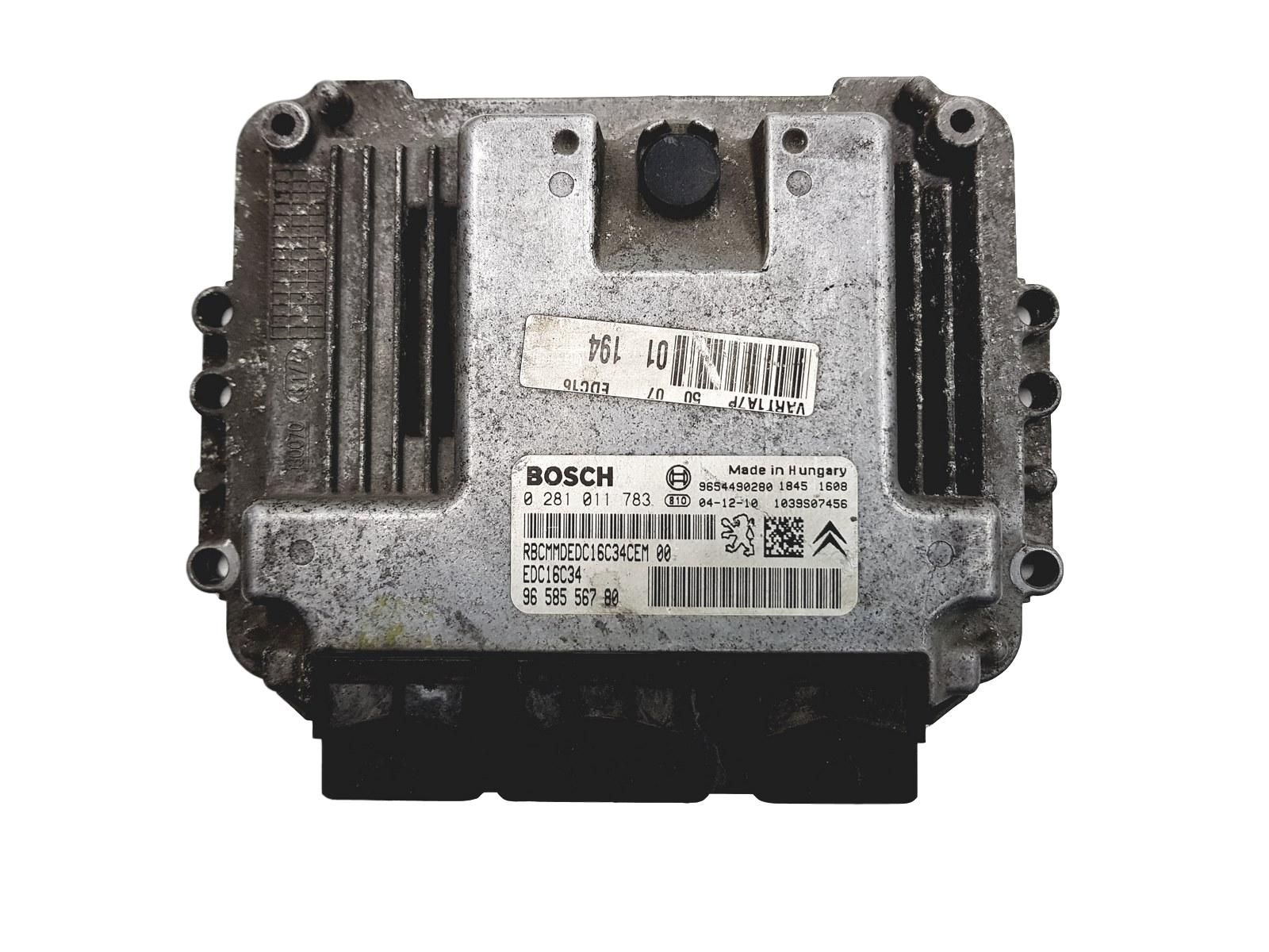 Blok Ovladačů 0281011783 9658556780 9654490280 PSA Bosch 3052 main product photo