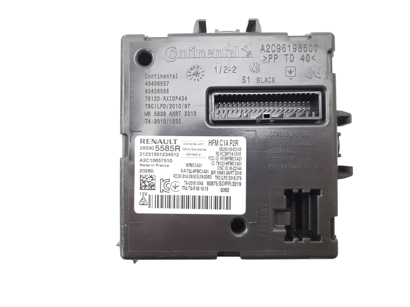 Blok Ovladačů Renault Clio 5 Zoe 285905585R A2C10657510 0km 19 main product photo