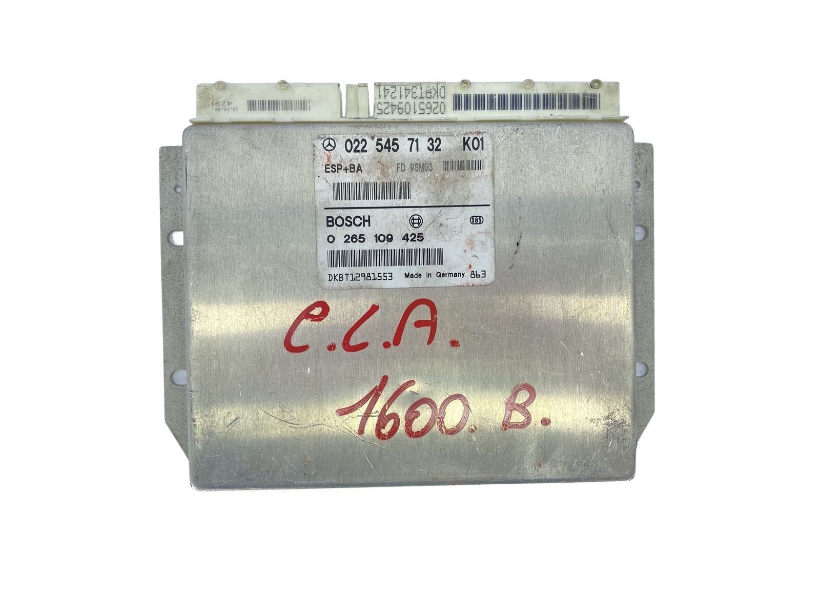 Blok Ovladačů ESP Mercedes 0225457132 K01 0265109425 Bosch 54134 main product photo
