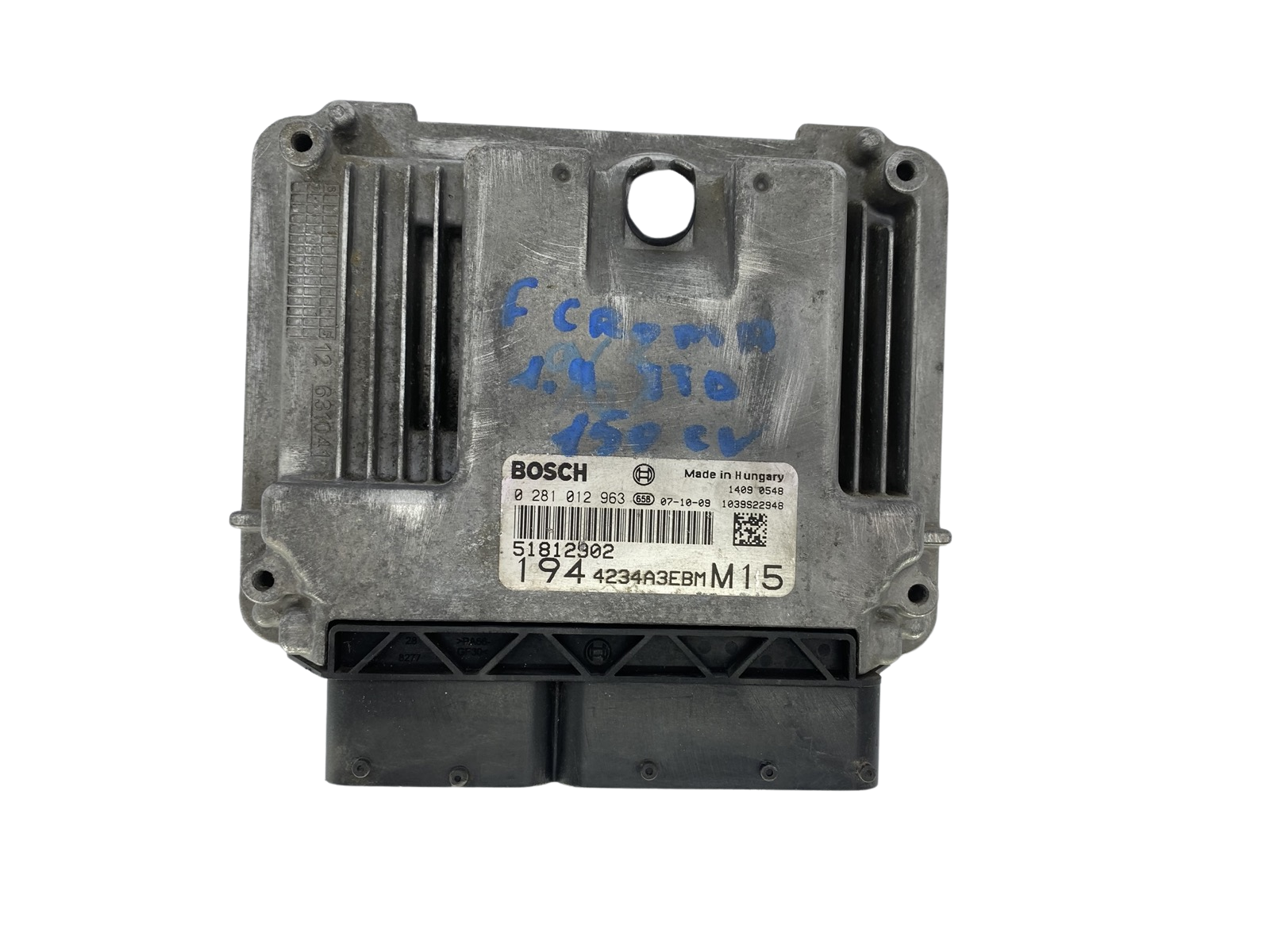 Blok Ovladačů 51812902 0281012963 4234A3EBM Fiat Bosch 53770 main product photo