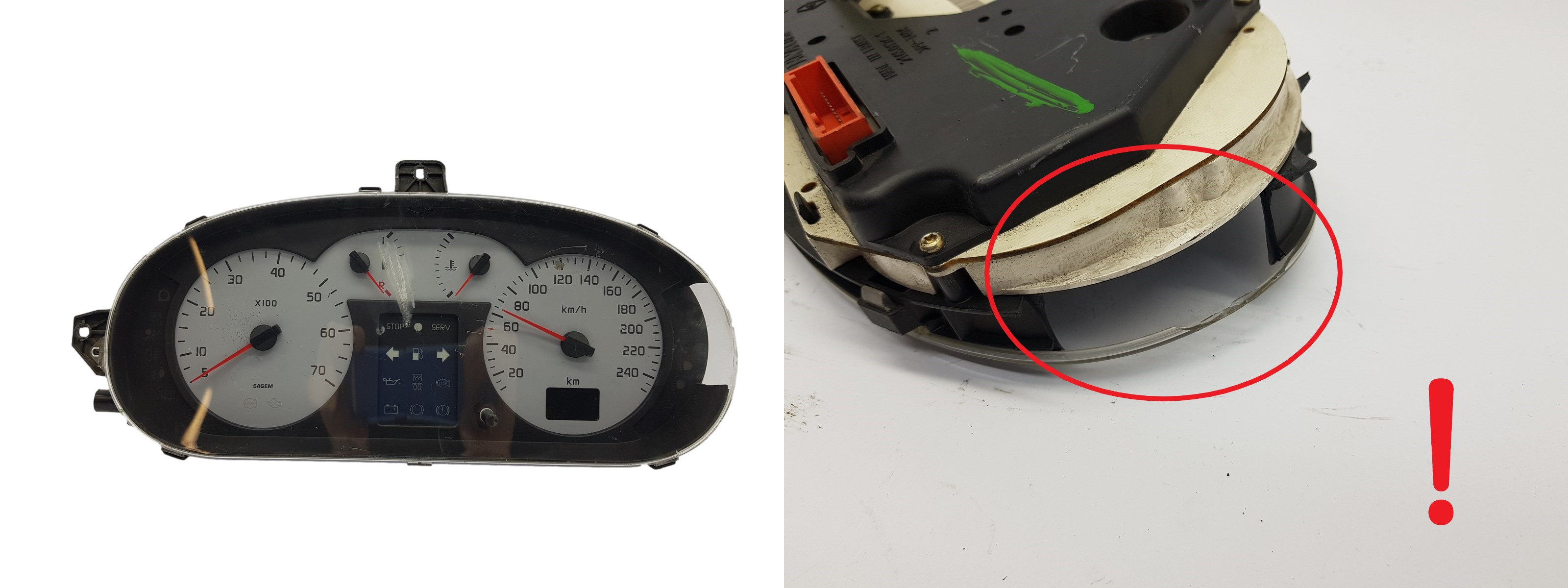 Tachometr Renault Scenic 1 7700428718 A 1575 main product photo