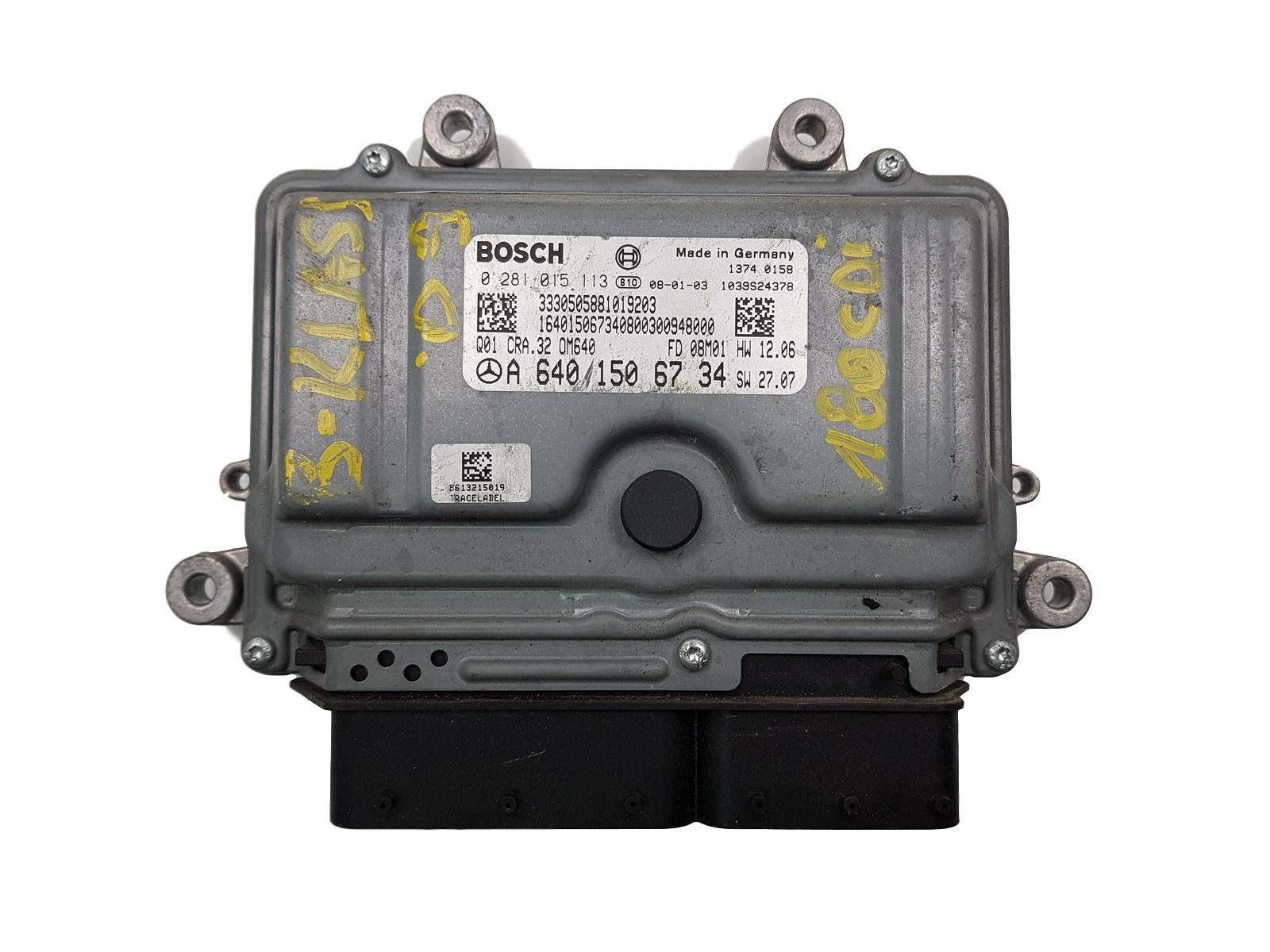 Řídicí Jednotka Motoru A6401506734 0281015113 Mercedes main product photo