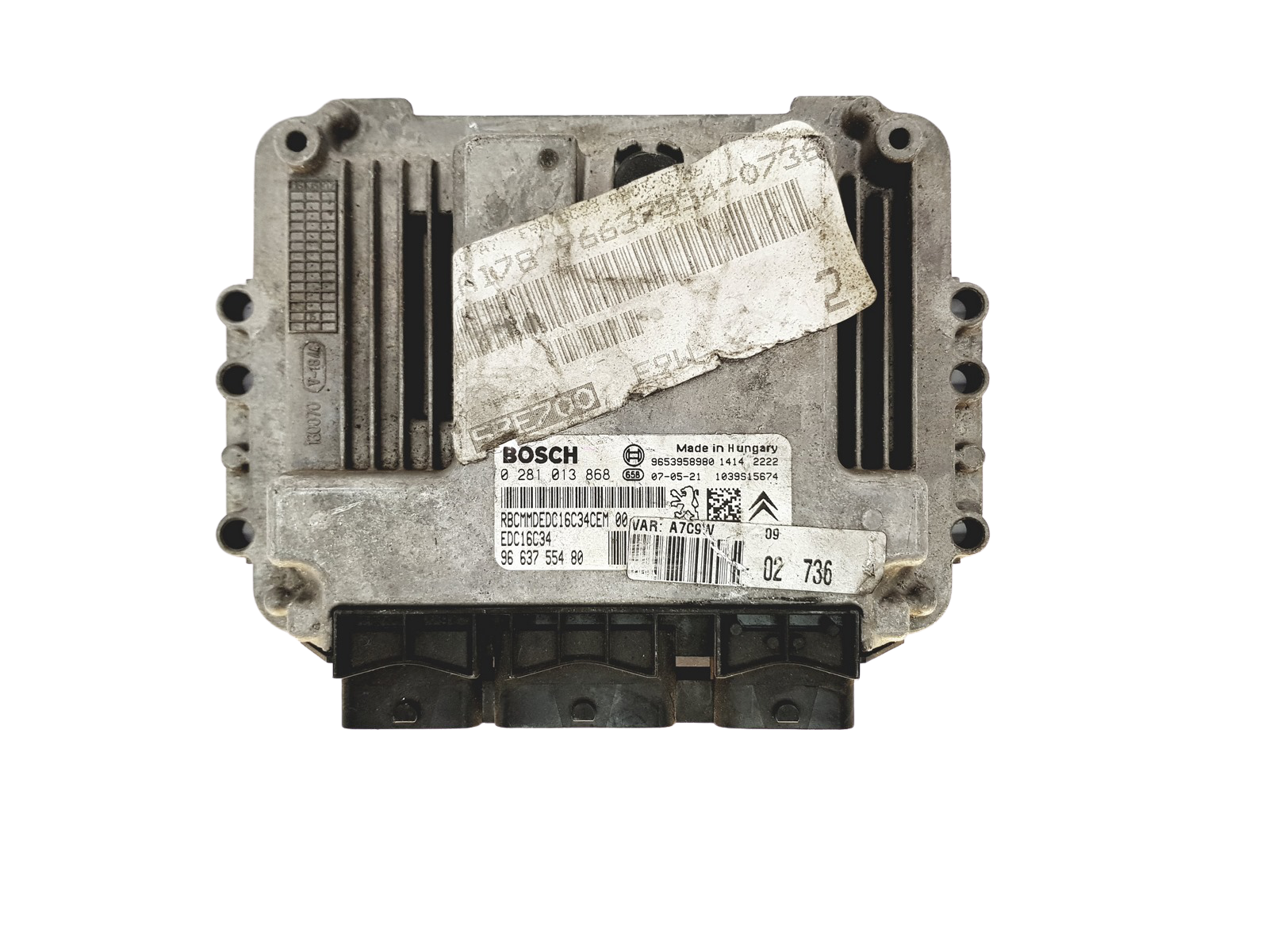Blok Ovladačů 0281013868 9663755480 9653958980 PSA Bosch 26499 main product photo