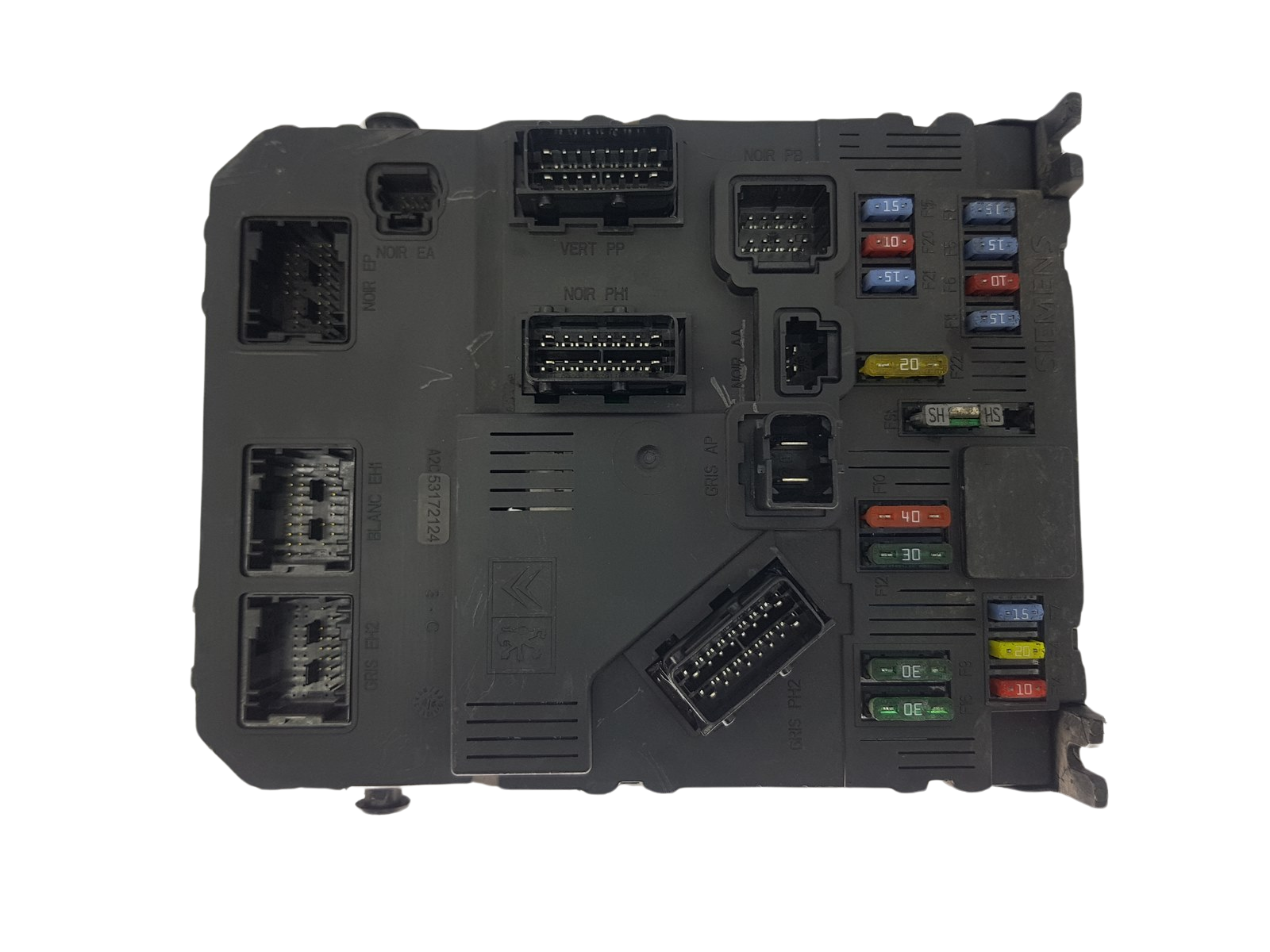 Blok Ovladačů BSI E02-00 9657999780 S118085220F PSA Siemens 2020 main product photo