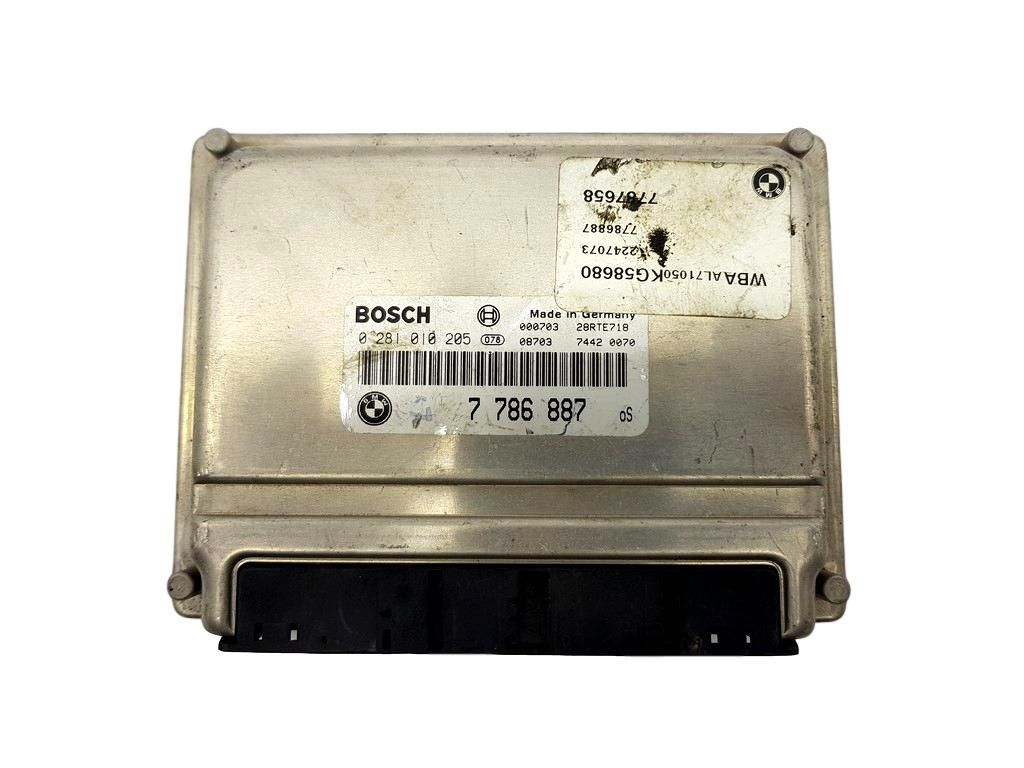 Řídicí Jednotka Motoru BMW 3 E46 7786887 0281010205 11401 main product photo