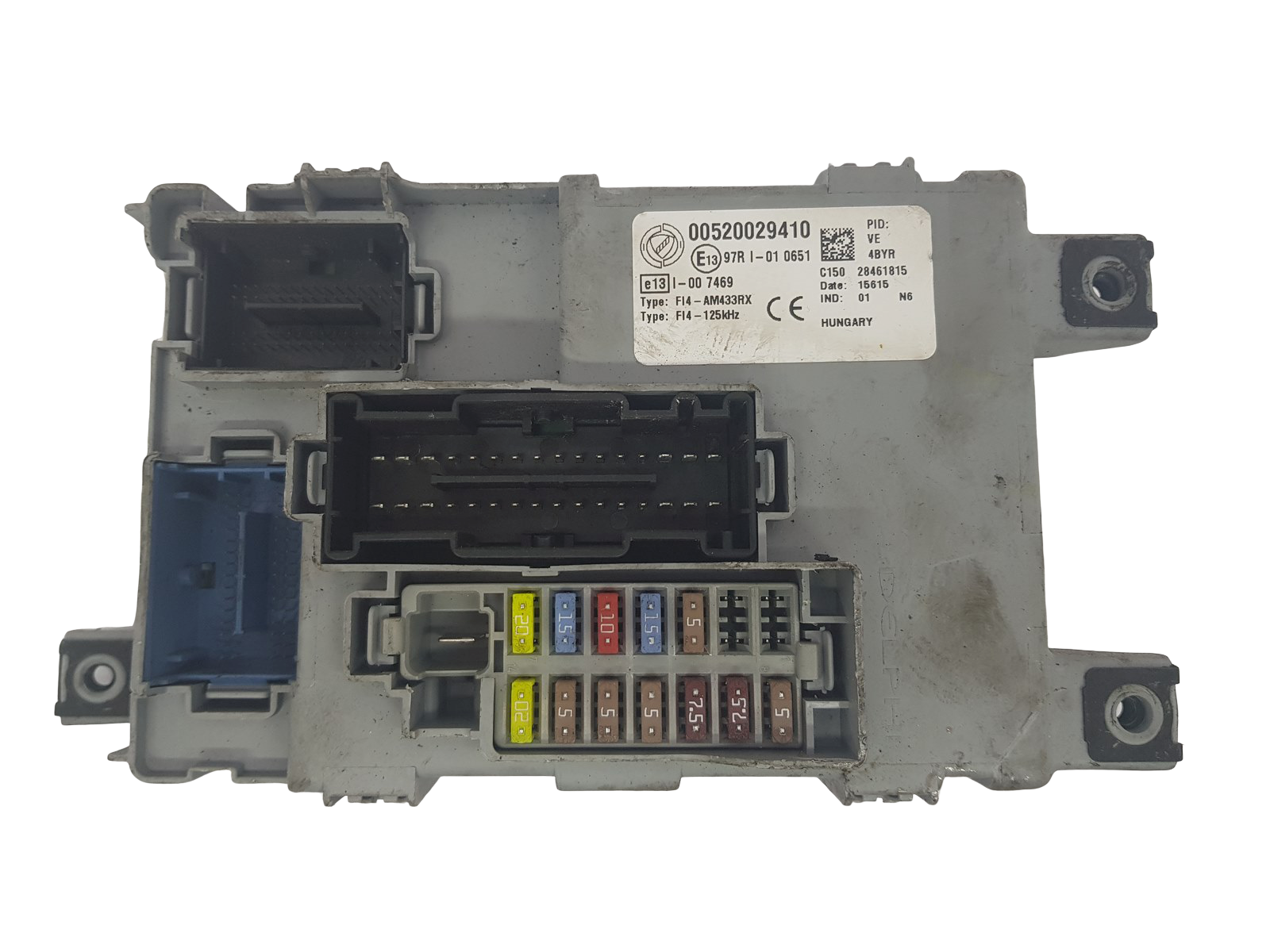 Blok Ovladačů BSI Fiat 00520029410 Delphi main product photo