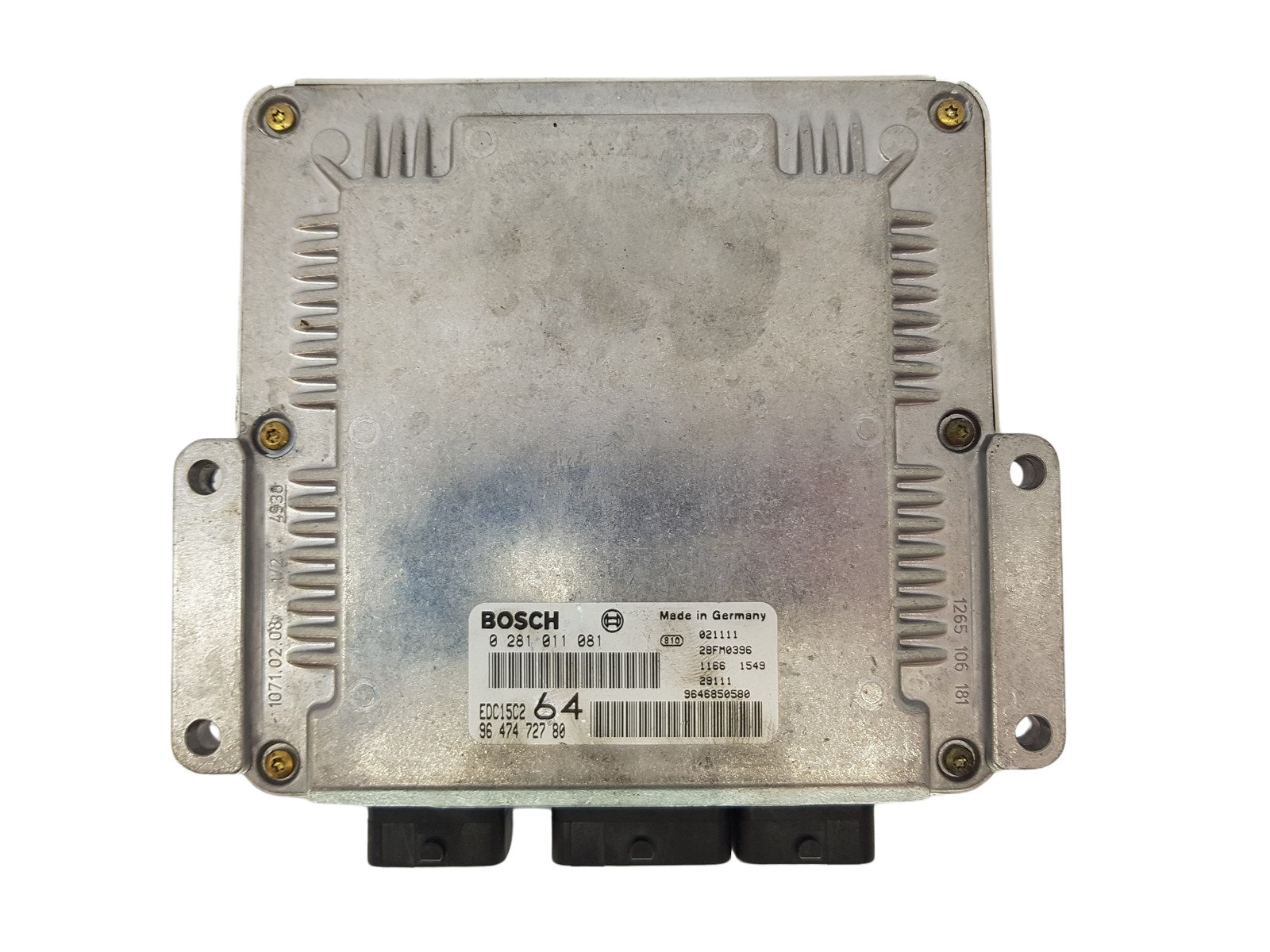 Blok Ovladačů 0281011081 9647472780 9646850580 PSA Bosch 2931 main product photo
