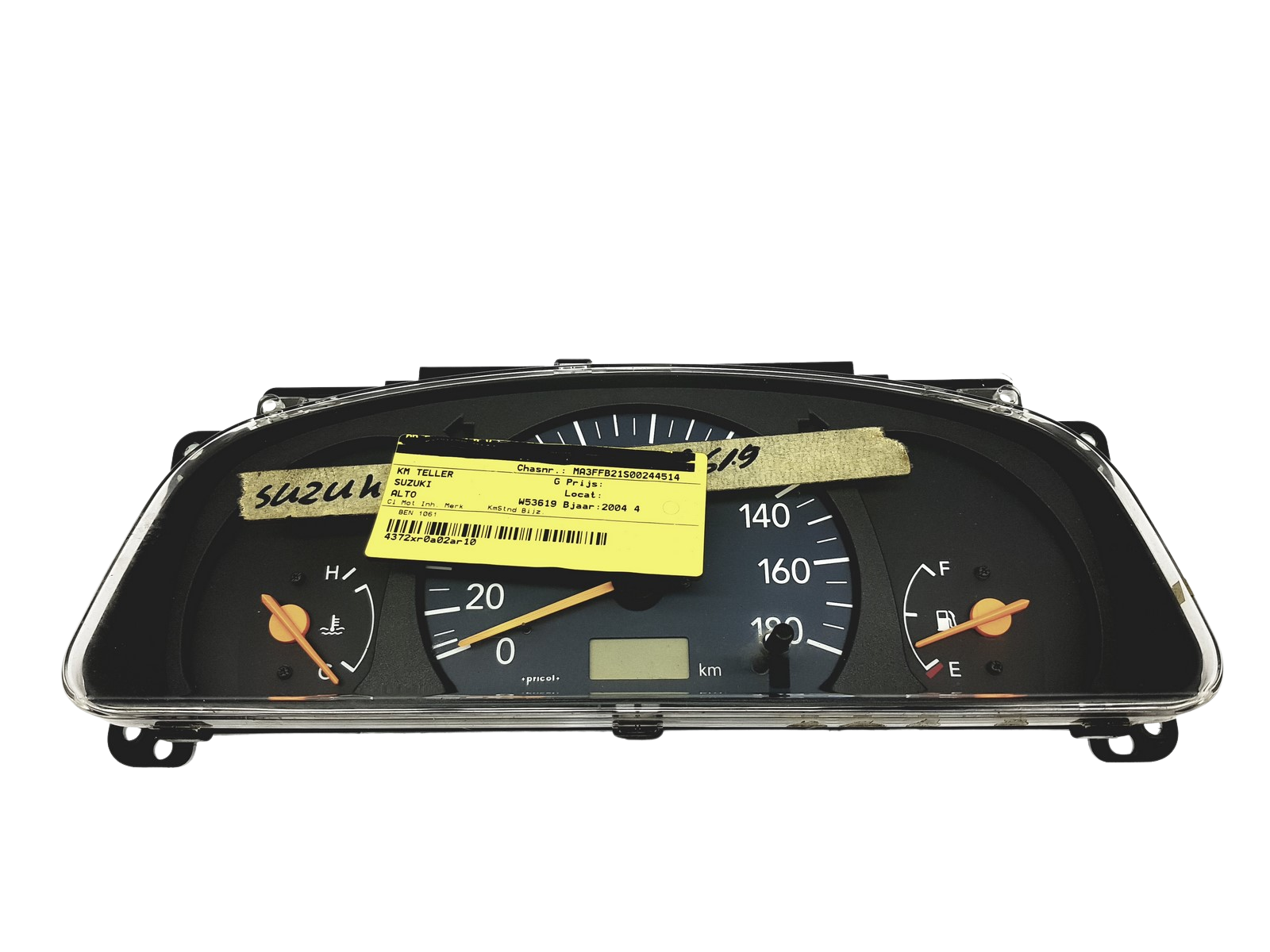 Tachometr Suzuki Alto 34100M79F10 341007G9 52562 main product photo