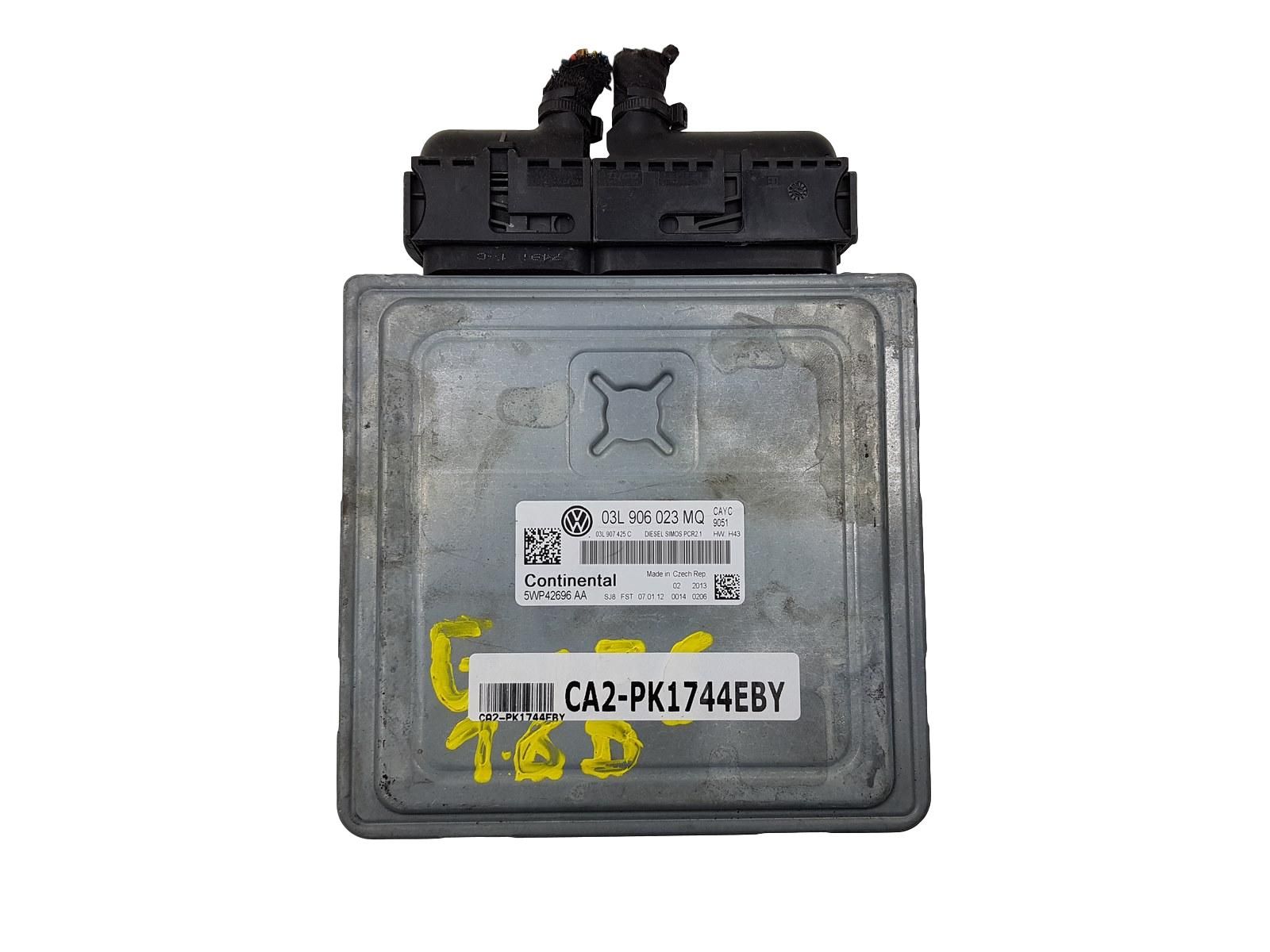 Řídicí Jednotka Motoru 03L906023MQ 5WP42696AA VW main product photo